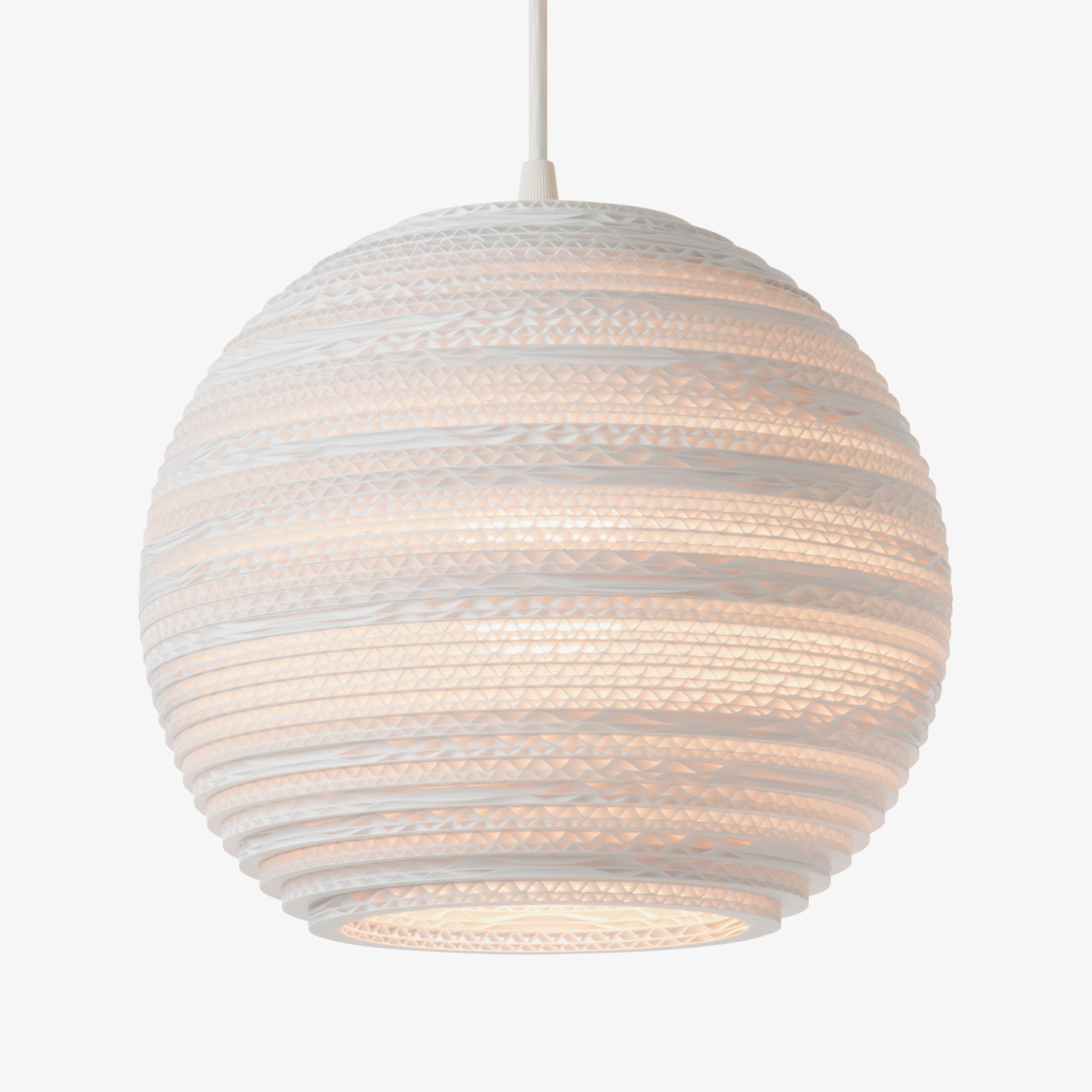Scraplights Moon 18 Pendant lamp White Graypants
