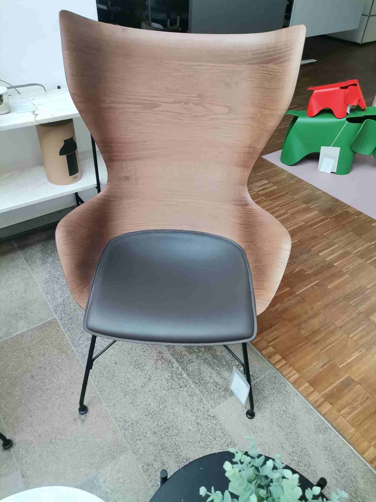 K/WOOD 4915 Armchair Kartell EXHIBITION PIECE 