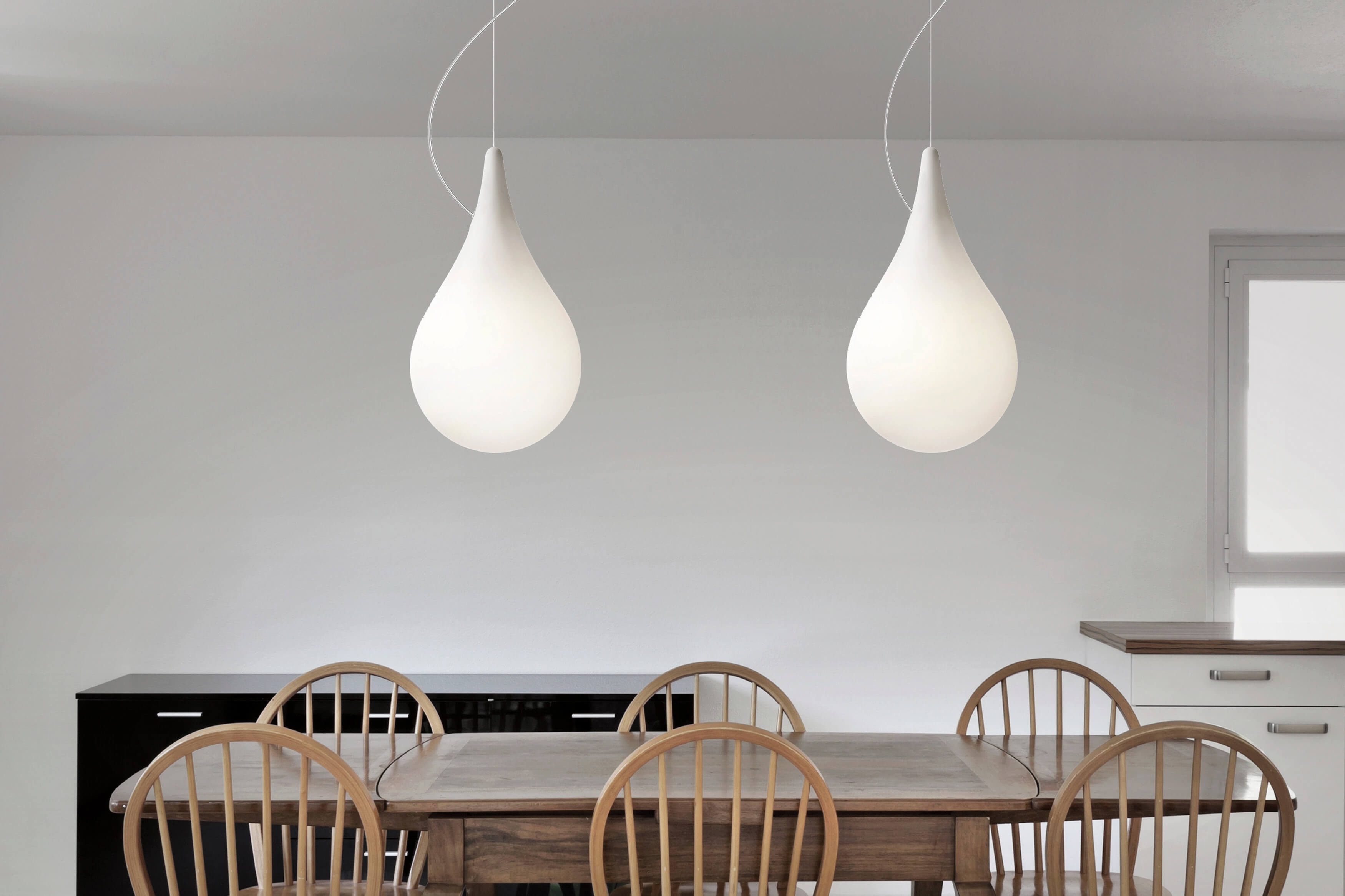 Liquid Light Drop 2 Indoor Pendant Light Next
