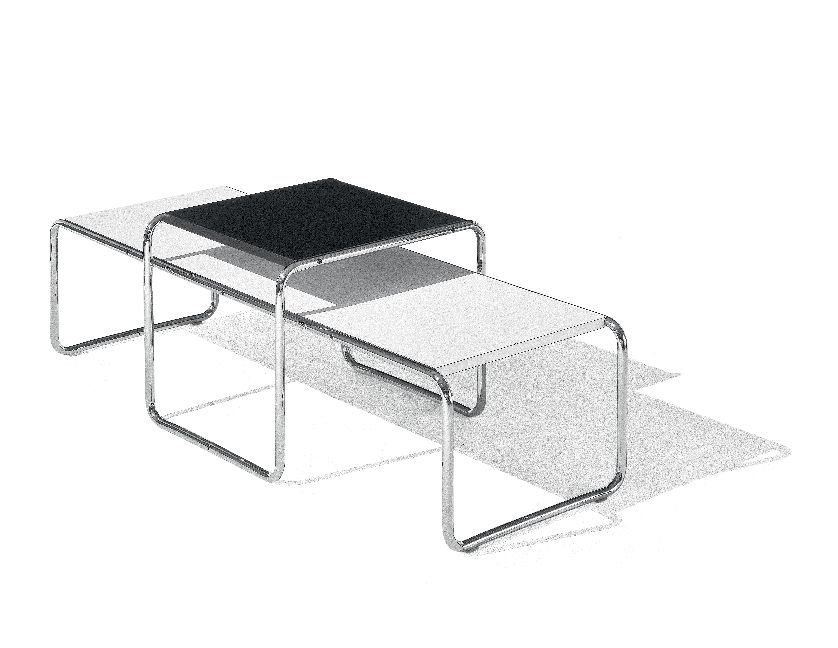 Laccio 1 Coffee table small Knoll International - QUICK SHIP