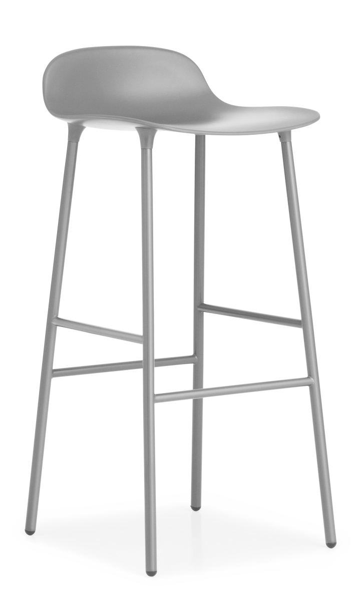 Form Barstool  H 75 cm Steel Normann Copenhagen