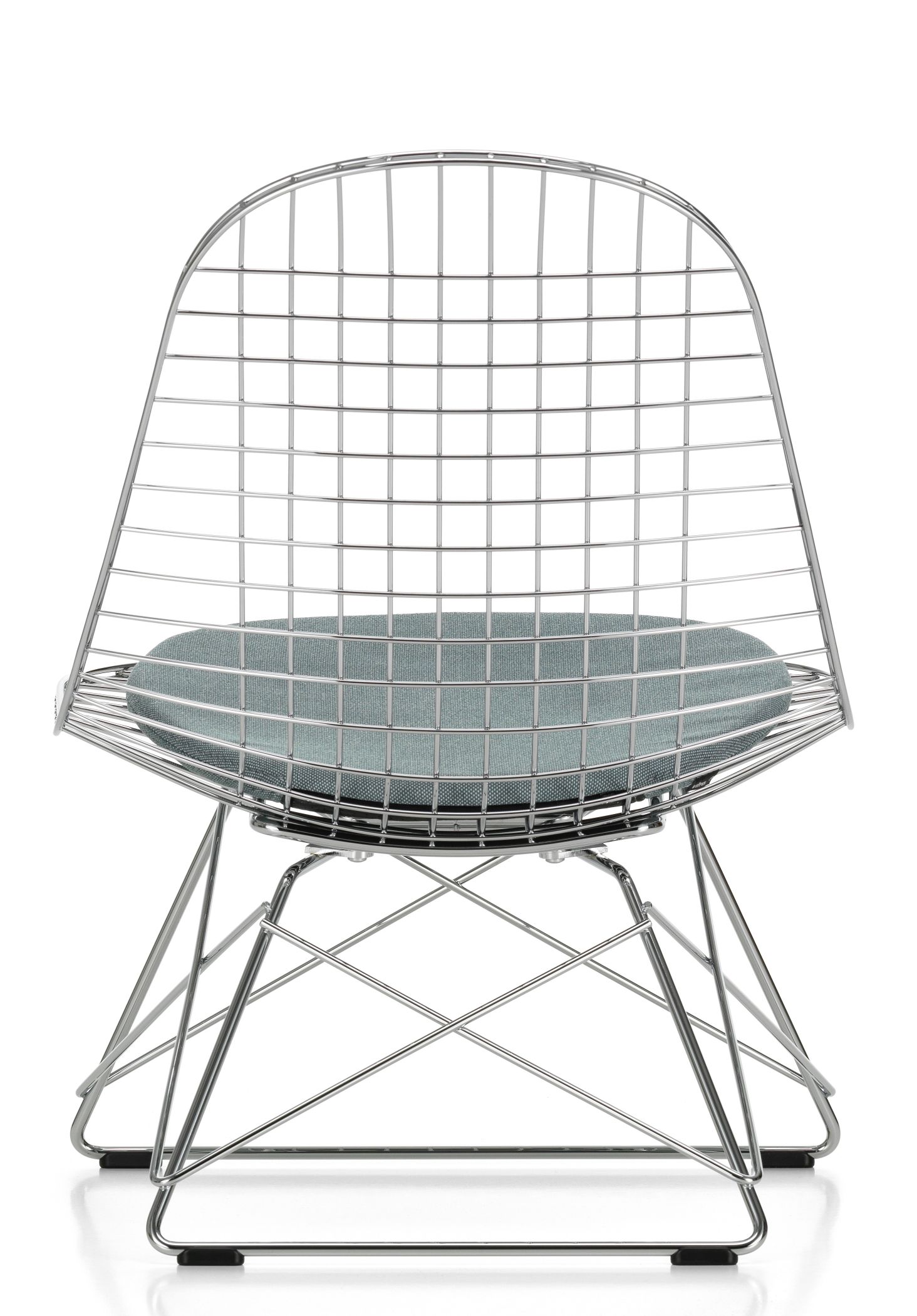 LKR-5 Wire Chair Chair with Seat Cushion Vitra