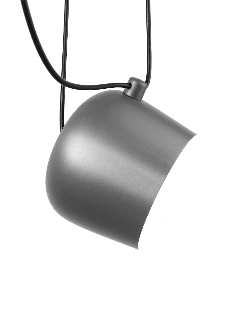 Aim 3-er Set Pendant light  SILVER LIGHT ANODISED Flos SINGLE PIECES