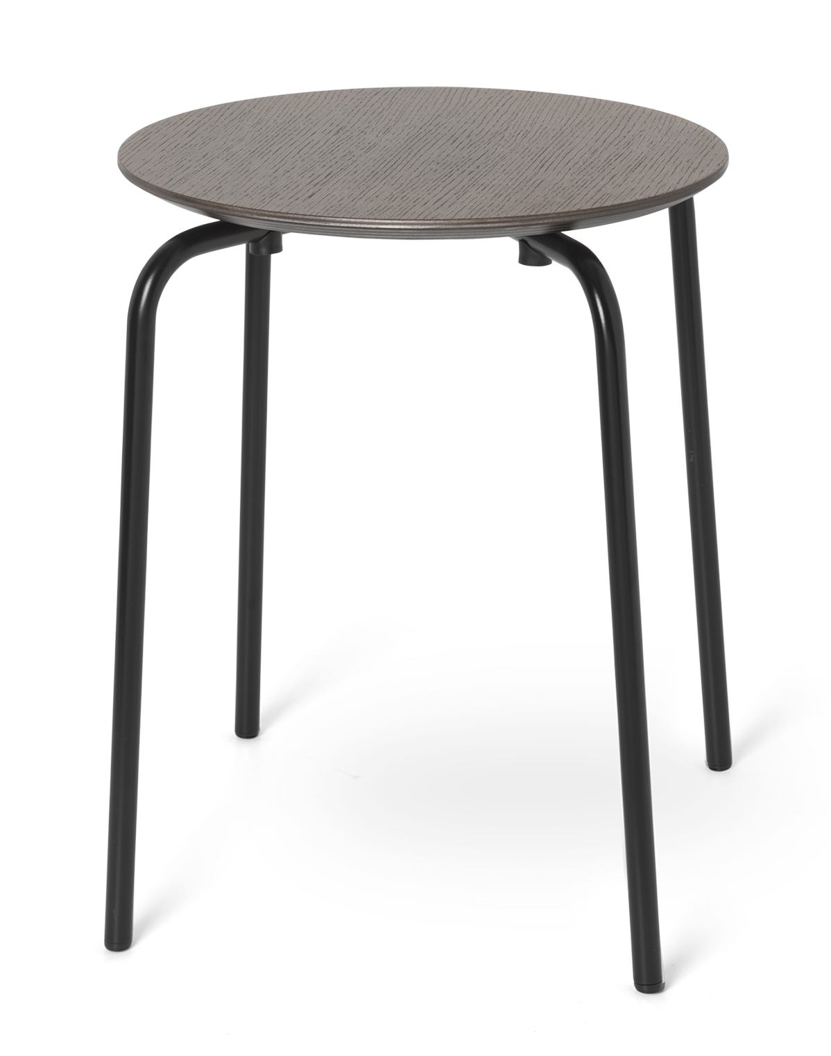 Herman Stool black frame dark stained oak Ferm Living