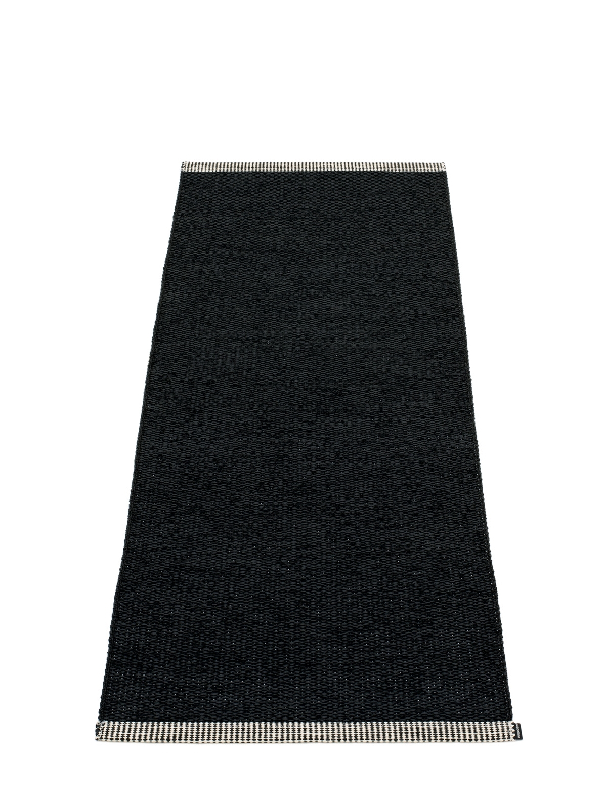Mono Plastic Carpet 60x150 Pappelina Black
