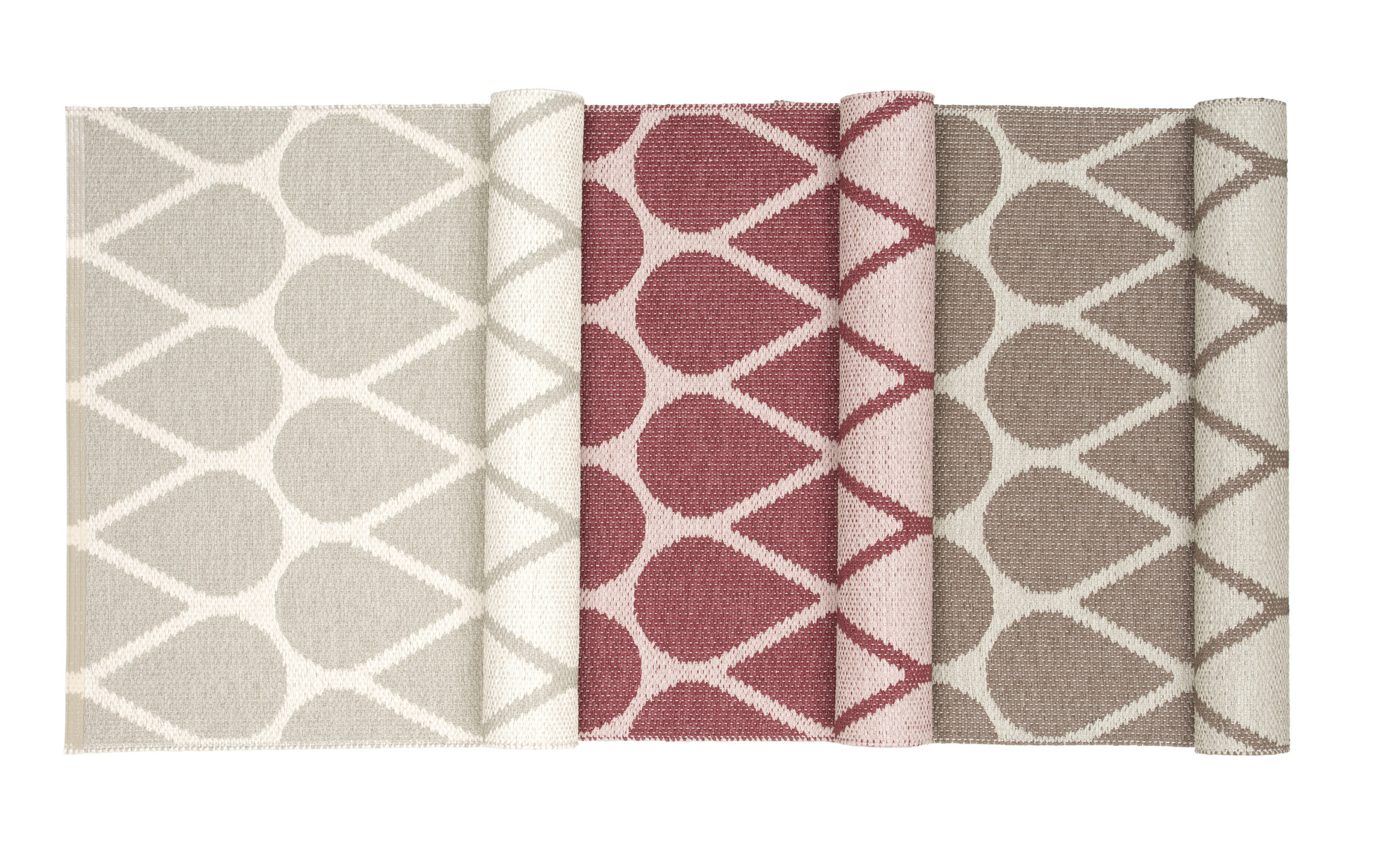 Otis Plastic Carpet 70x50 cm Pappelina Linen-Vanilla