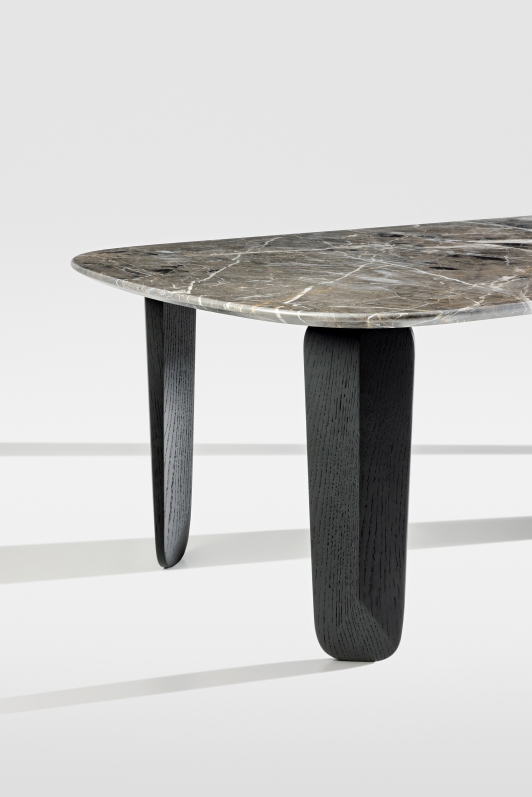 Kuyu Marble Rectangular Marble Coffee Table Rectangular Zeitraum