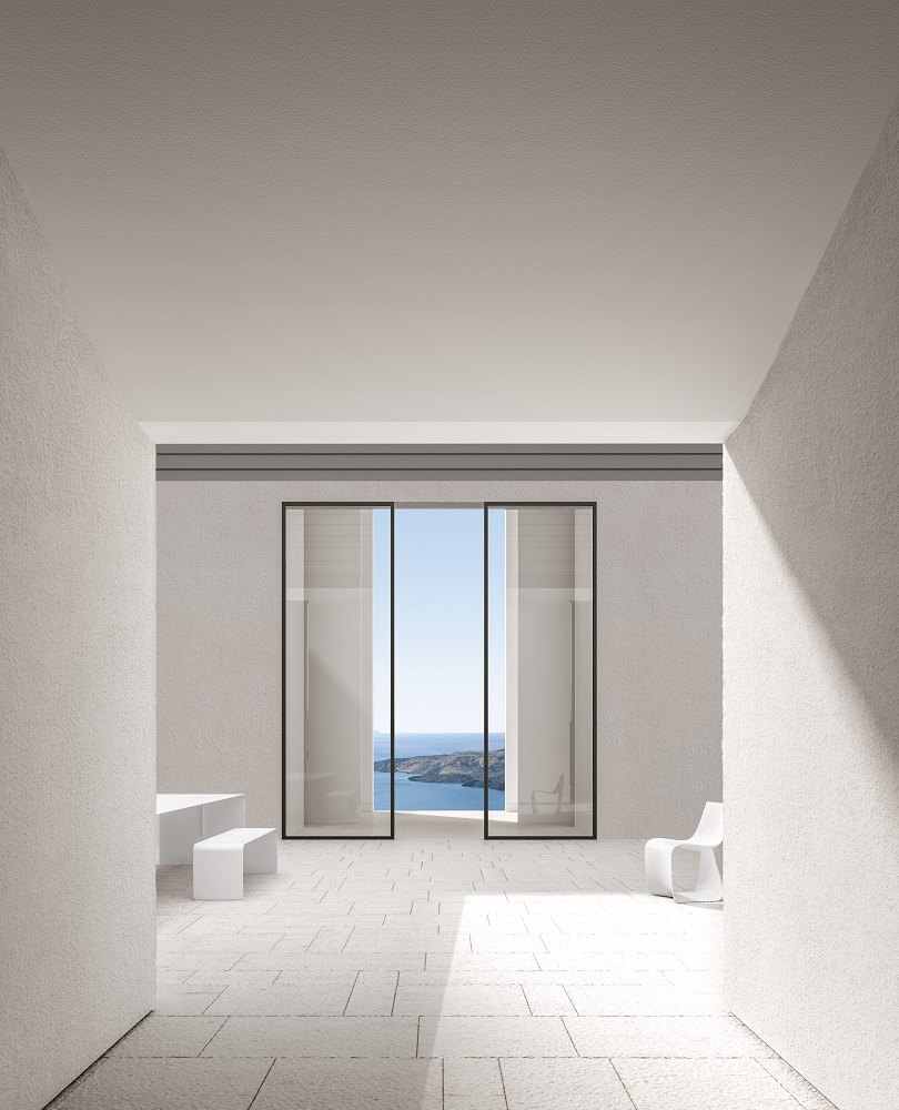 SIGN MATT Chair Indoor / Outdoor MDF Italia Concrete matte