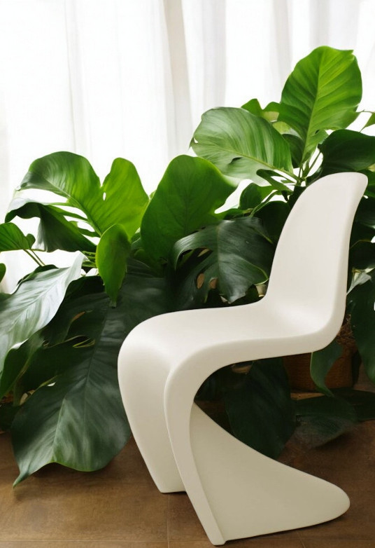 Panton Chair Plastic Vitra NEW HEIGHT Beige