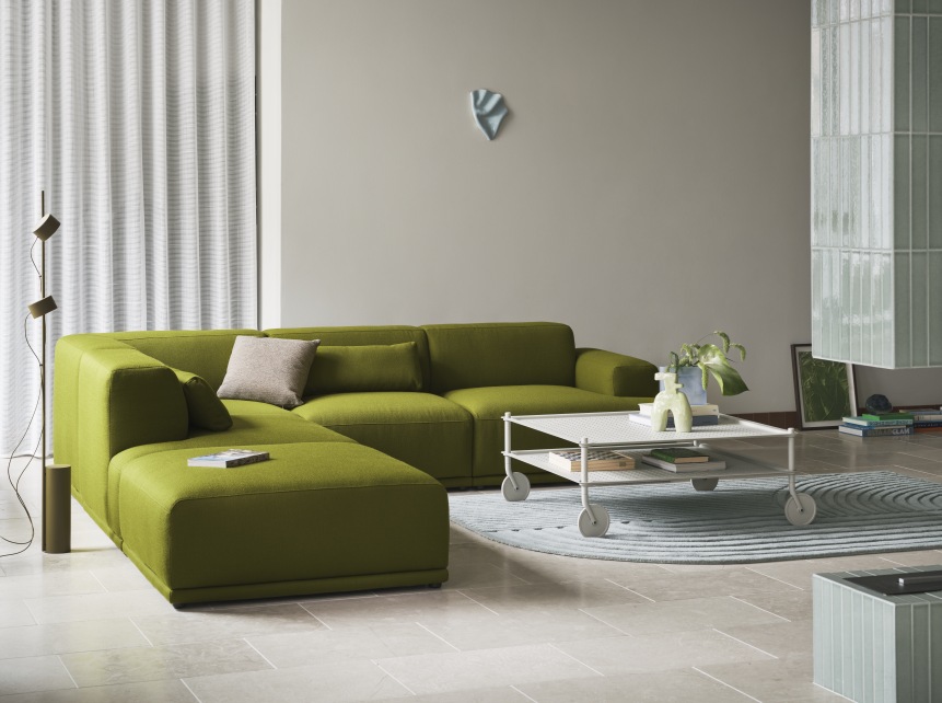 Flow Coffee Table Coffee Table on castors Indoor / Outdoor Muuto