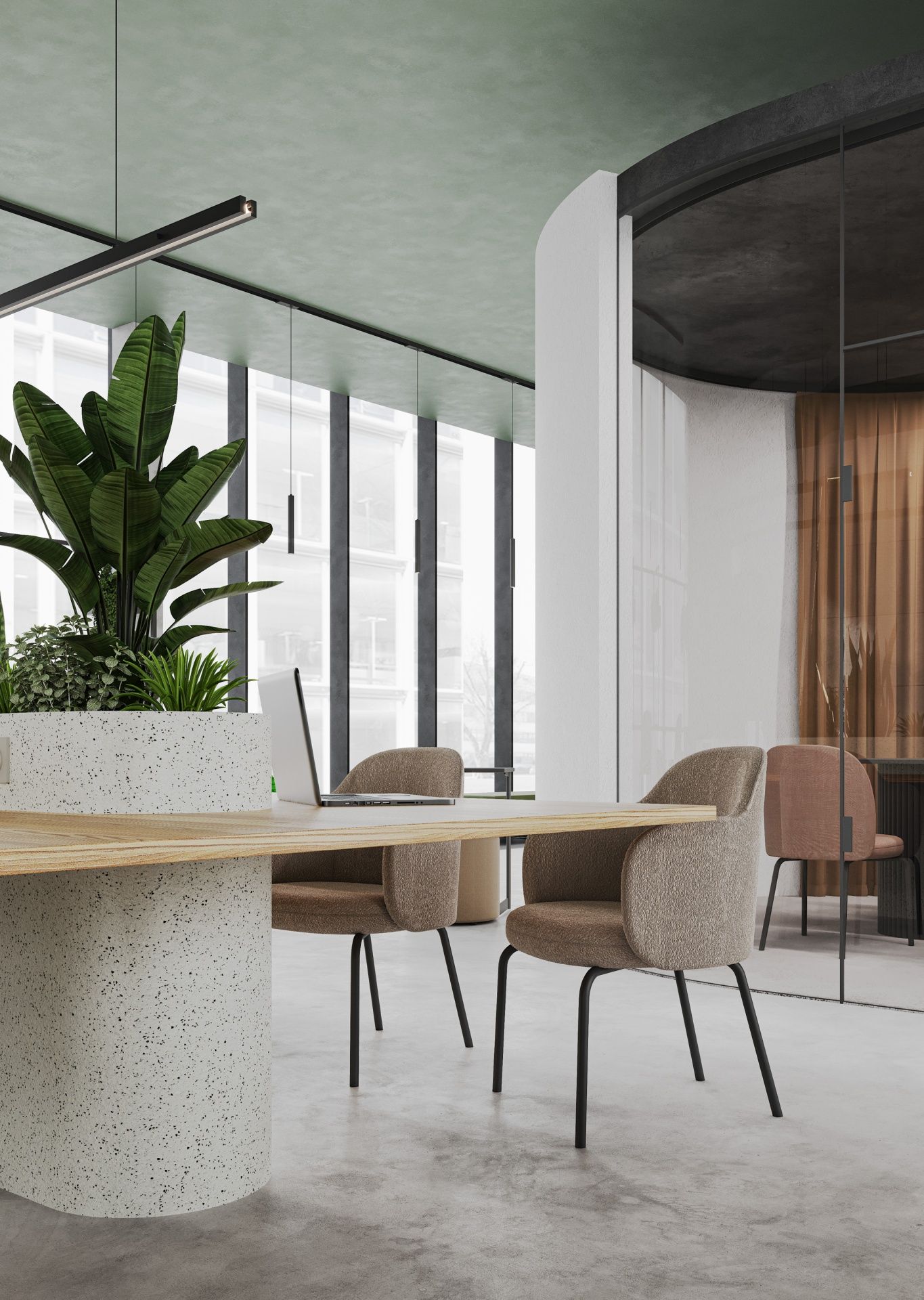 flos FS KP 215 armchair / conference chair Bejot 