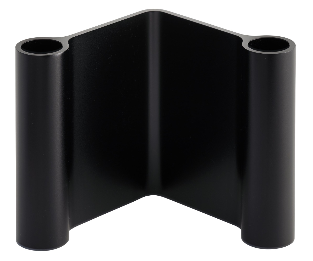 Pair Candleholder Candleholder Muuto W 10 x H 11 cm / Black