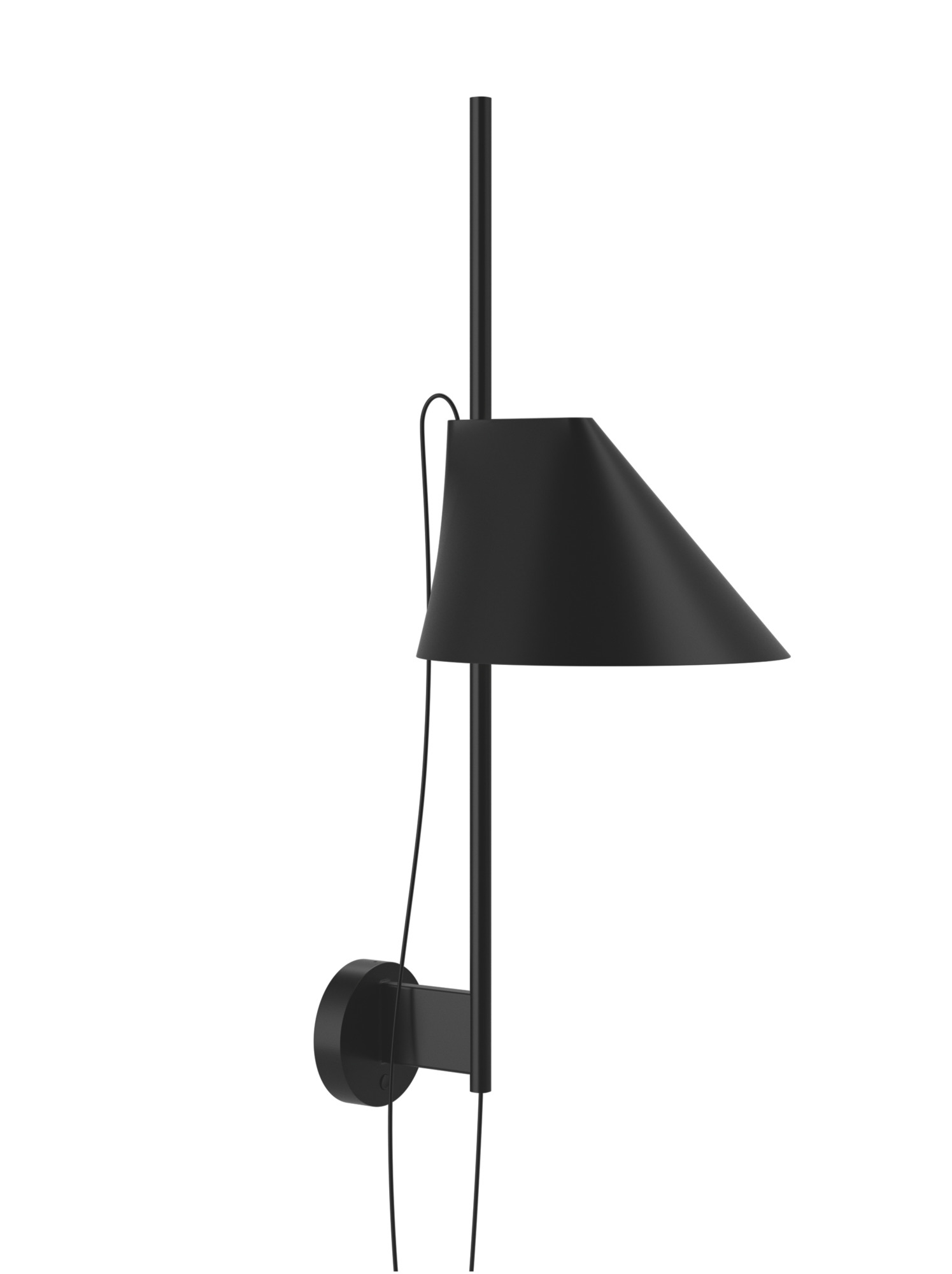 Yuh LED Wall Lamp Louis Poulsen Black
