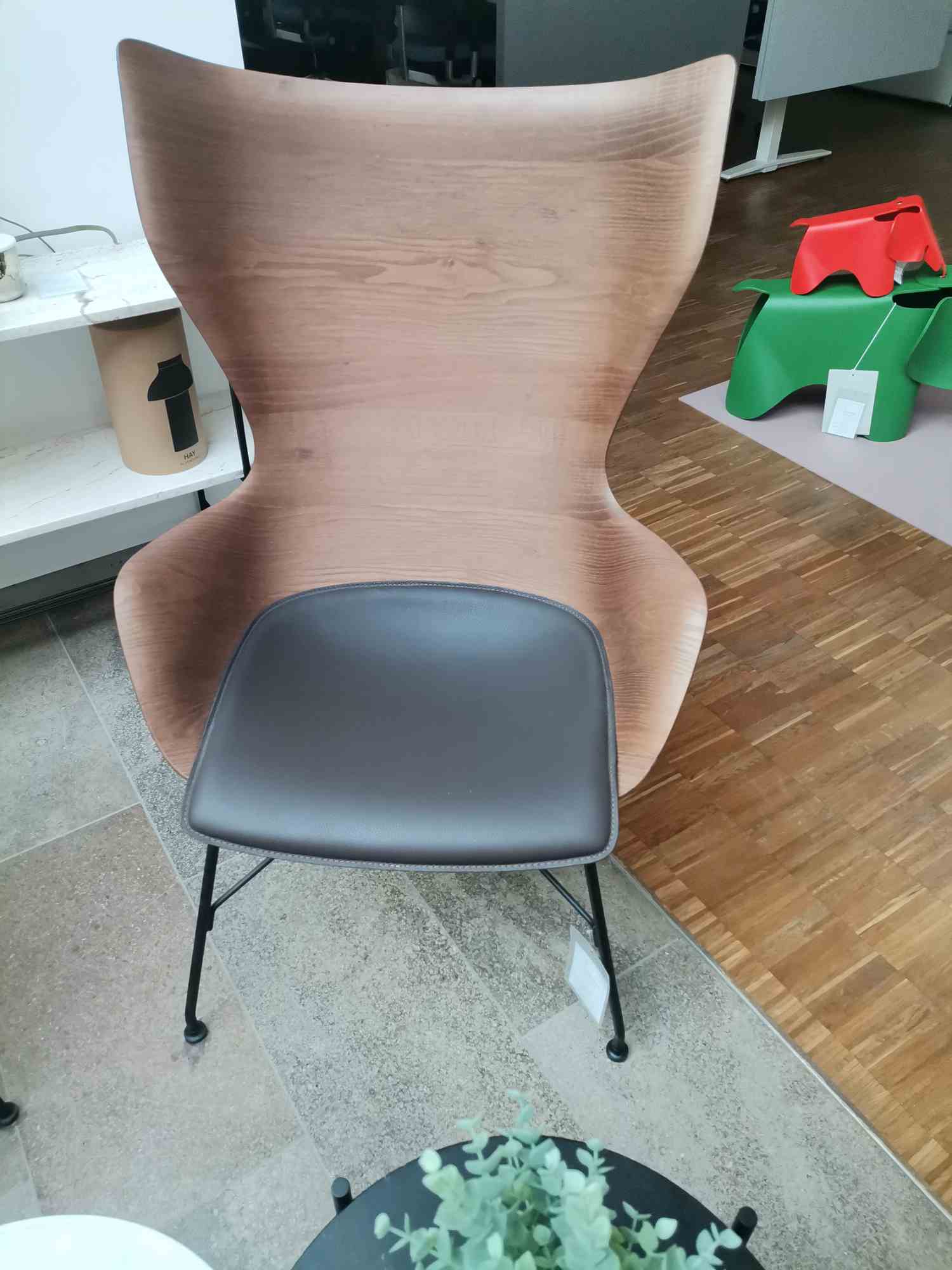 K/WOOD 4915 Armchair Kartell EXHIBITION PIECE 