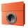 Stahl gepulvert orange