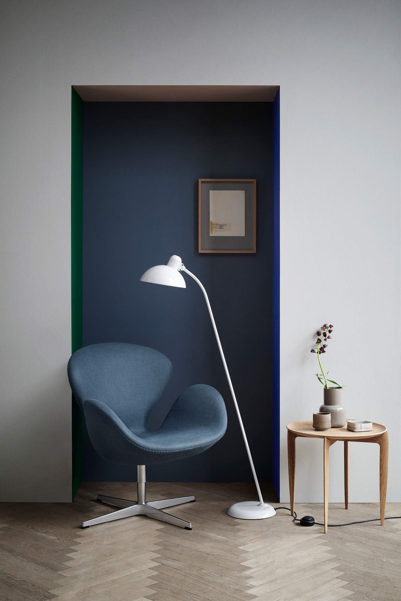 6556 F Floor lamp KAISER idell Fritz Hansen