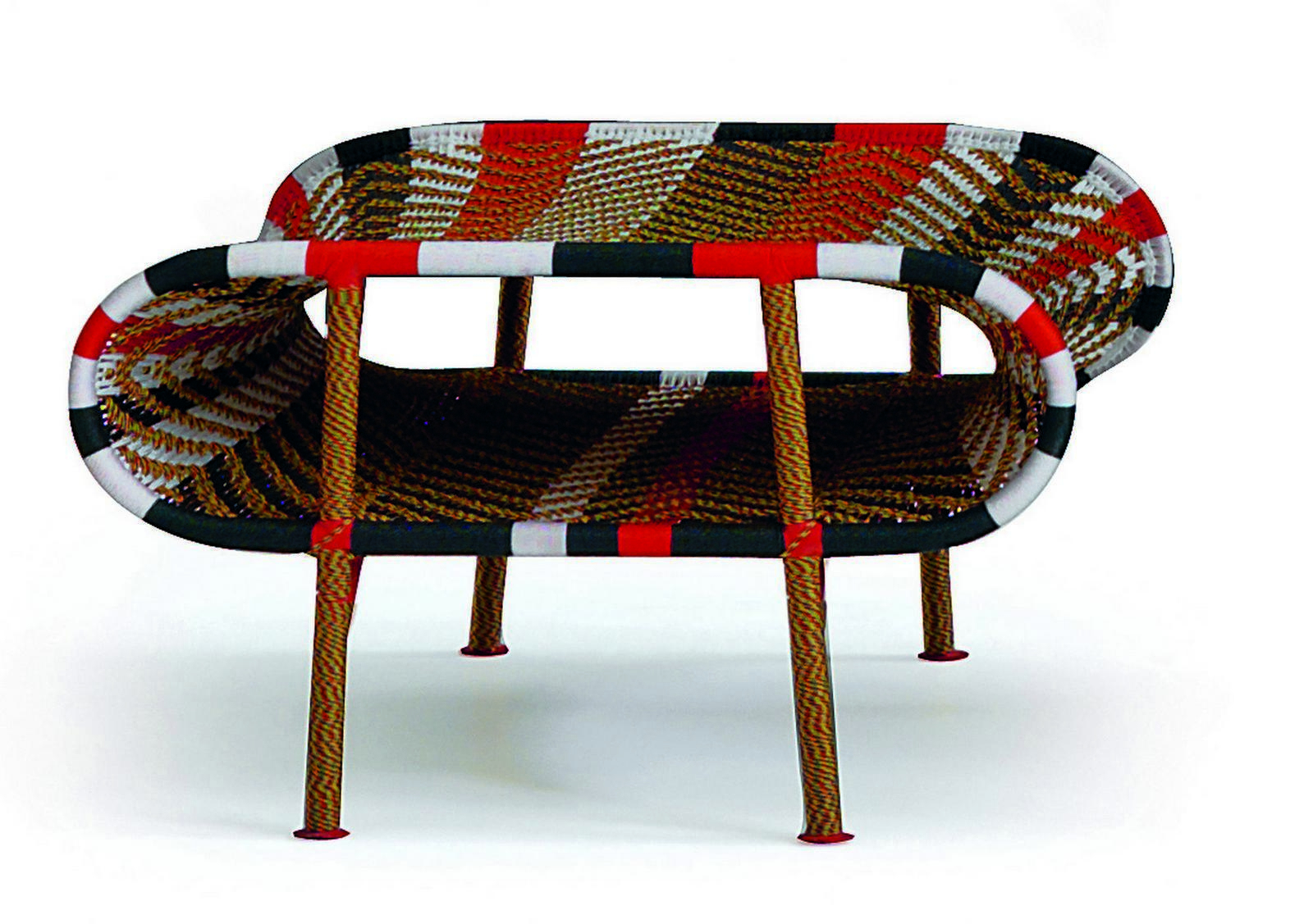 Sunny Hocker M' Afrique Collection Moroso-Schwarz &amp; Weiß