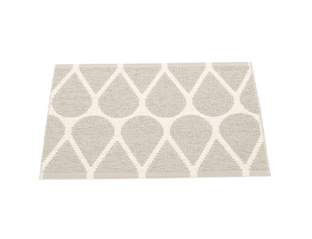 Otis Plastic Carpet 70x50 cm Pappelina Linen-Vanilla