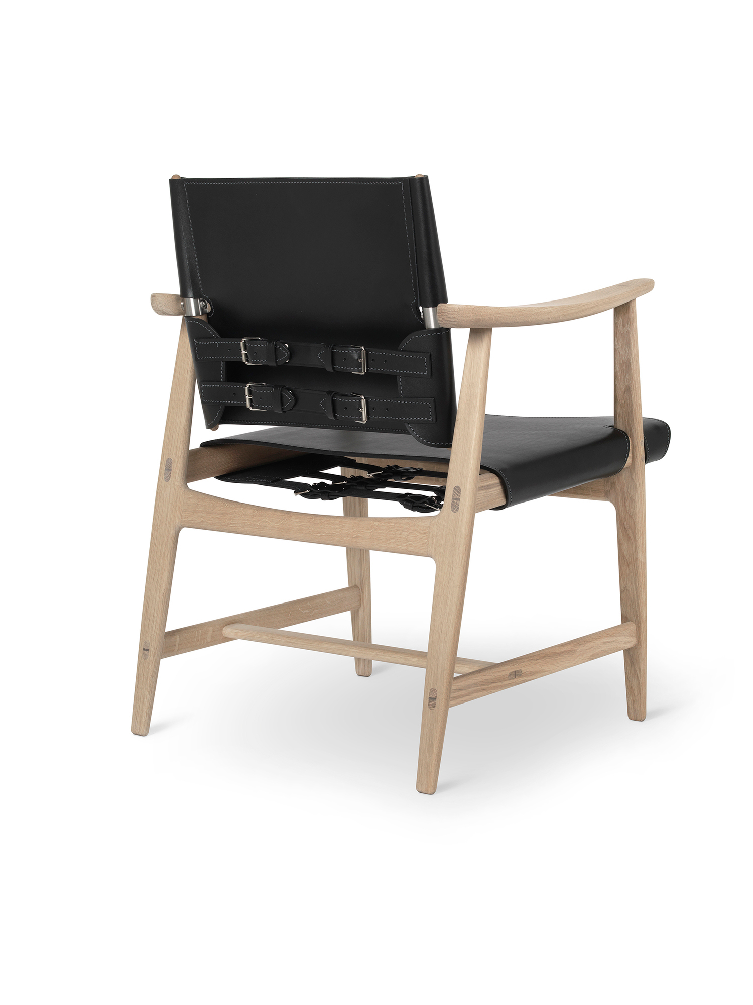 Huntsman Chair Wooden Chair Whiteoil Oak Black Carl Hansen &amp; Søn