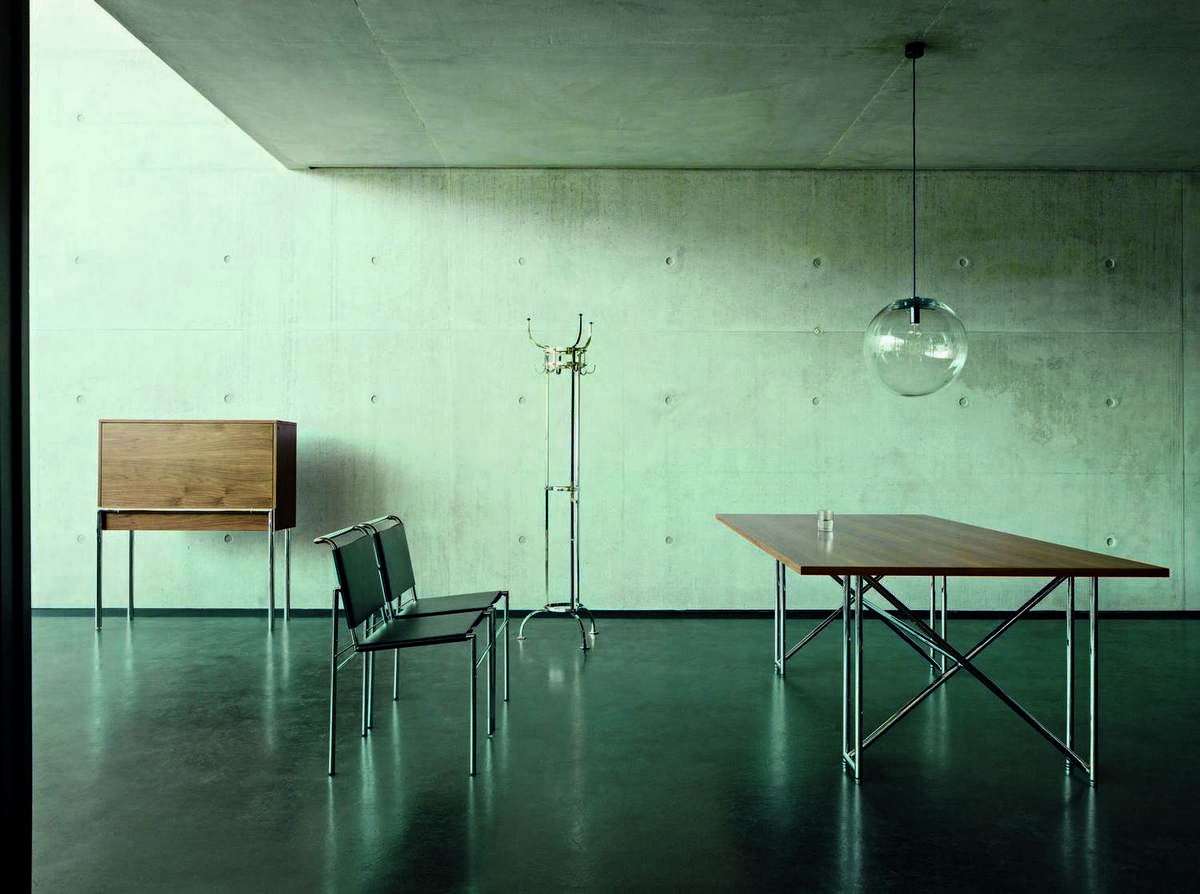 Double X table ash black 230 x 110 ClassiCon