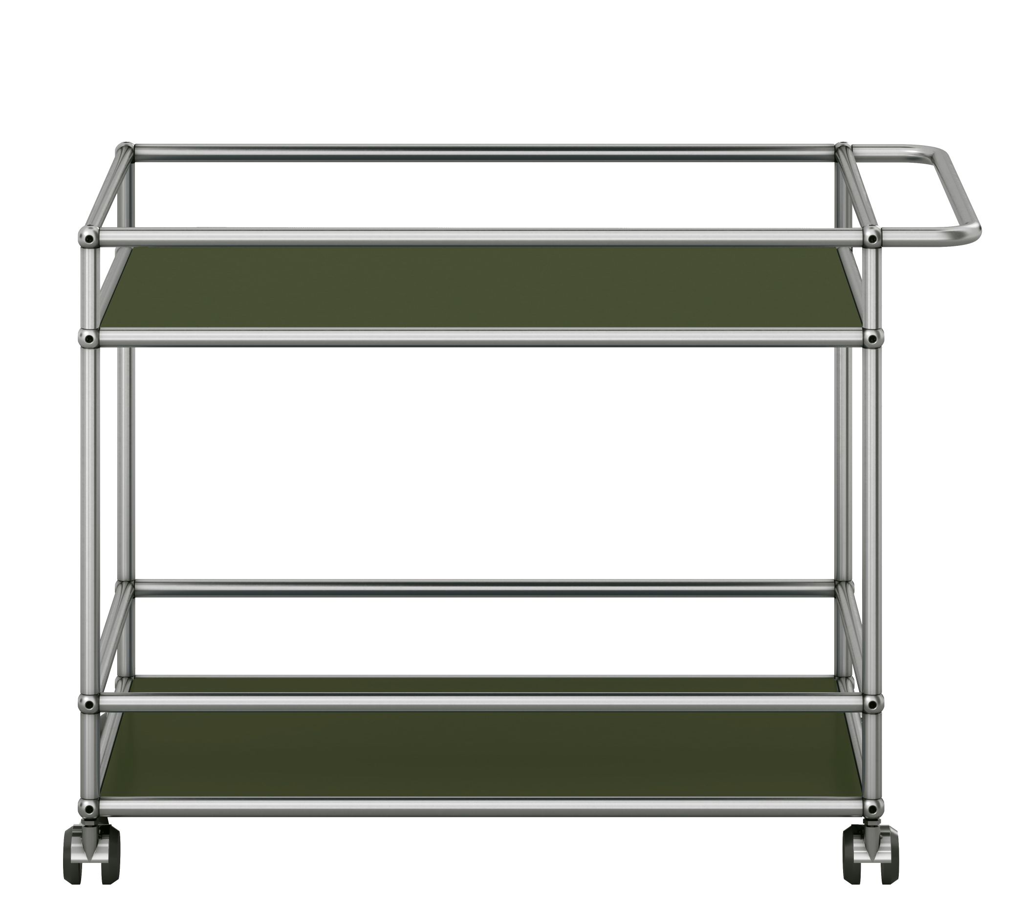 USM Haller serving trolley olive green NEW STANDARD COLOUR