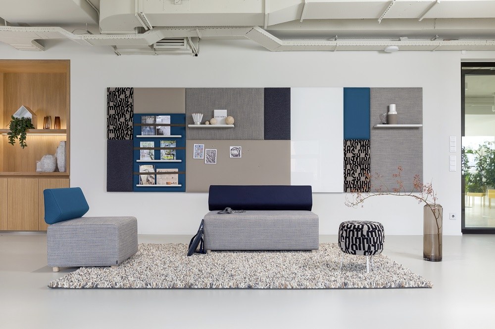 Pillow Grid Wall panels / Pinboards Cascando
