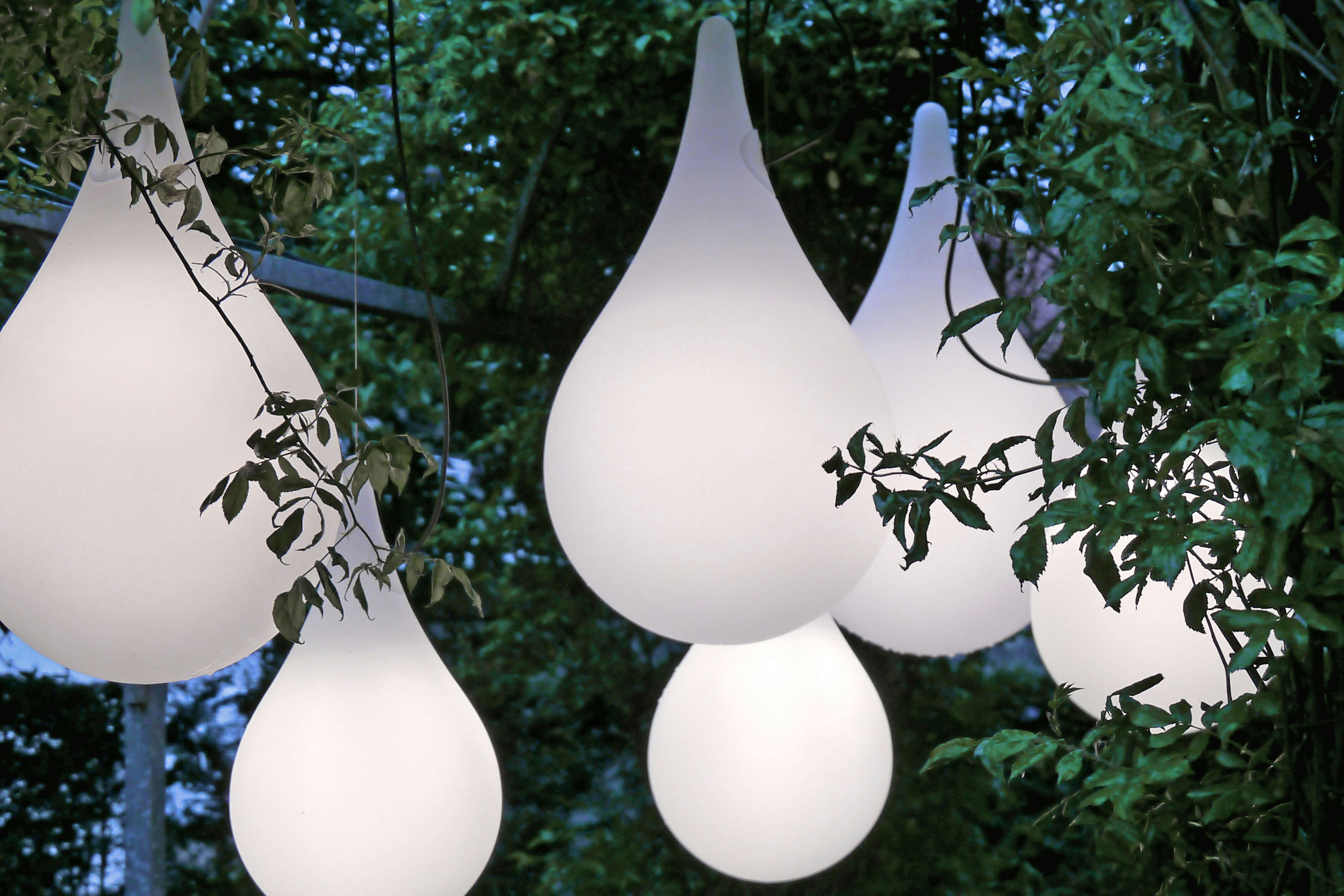 Liquid Light Drop 2 Outdoor Pendant Light Next
