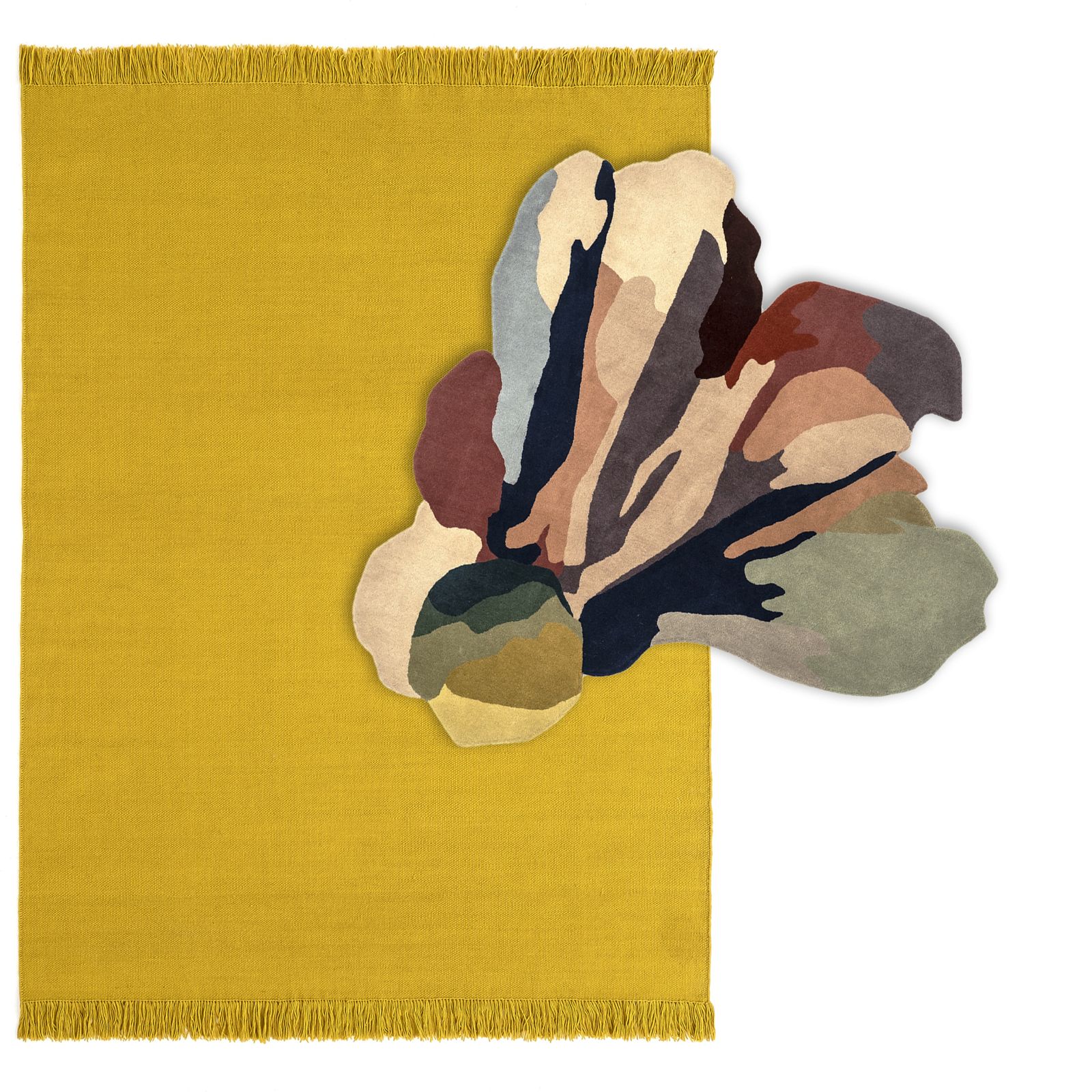 Flora Bloom 1 Carpet 150x166 cm Nanimarquina