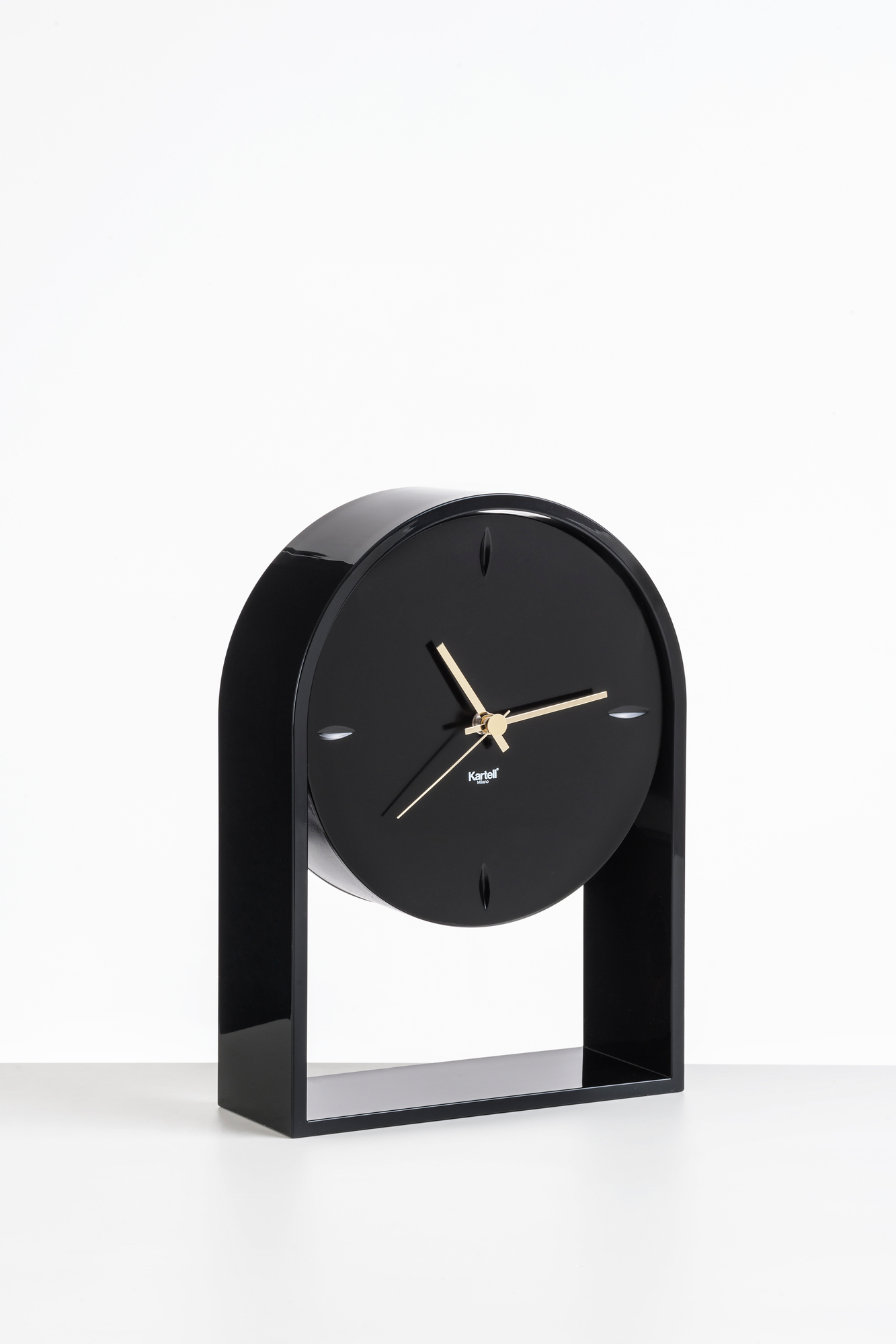 Air du Temps Desk Clock Kartell Black