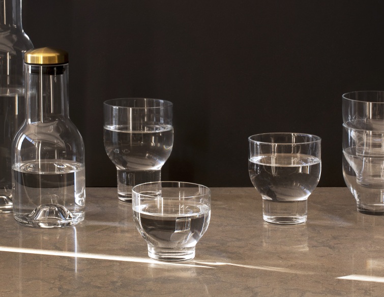 Bottle Collection 0.5 litre water carafe AUDO SINGLE PIECE