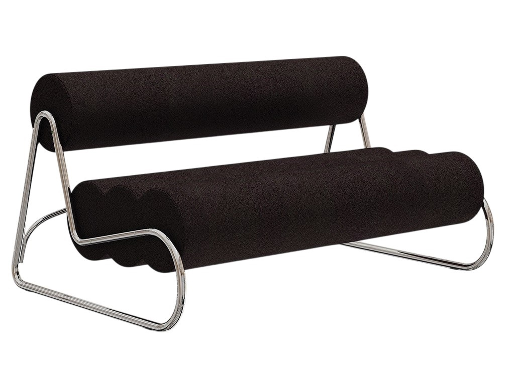 Fave sofa 2-seater frame chrome Norr11