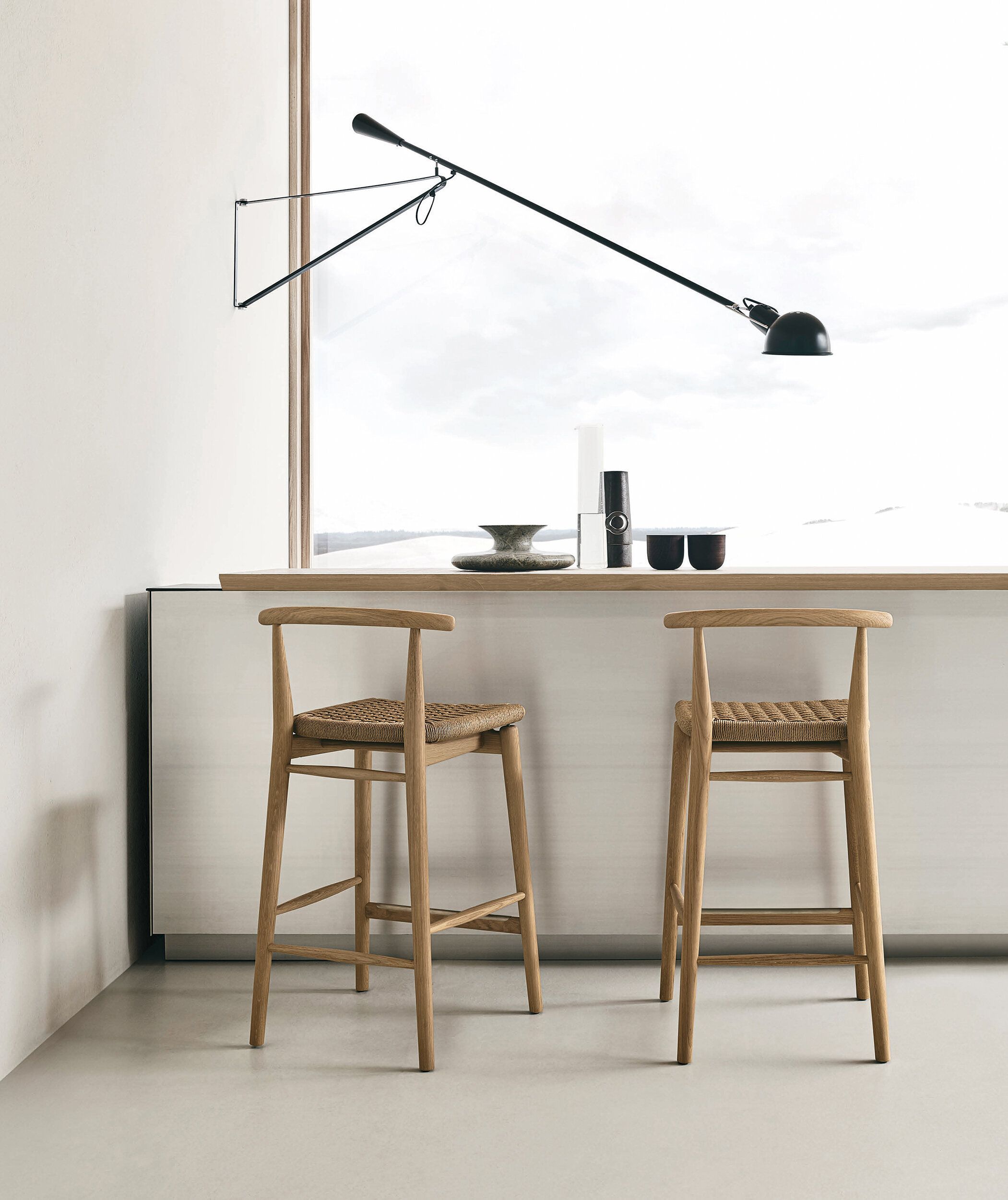 265 Small adjustable wall light Flos