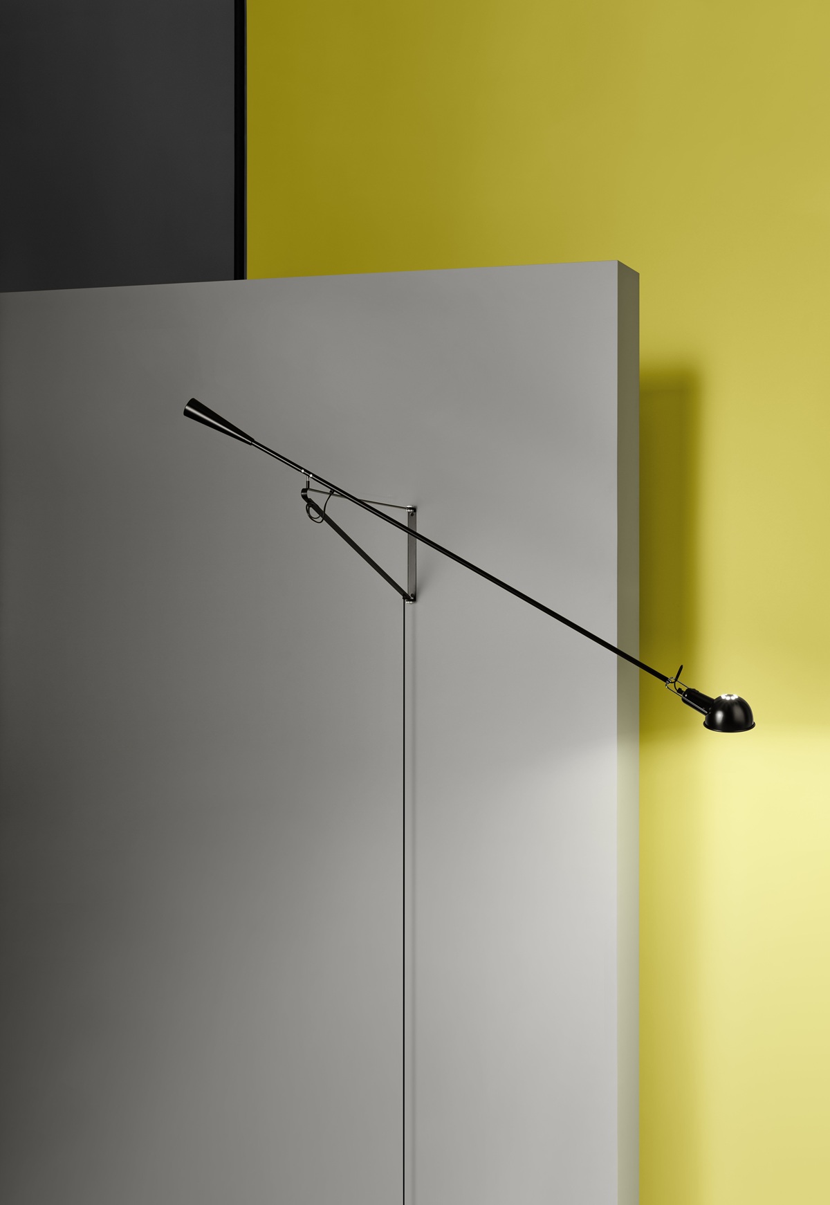 265 Small adjustable wall light Flos