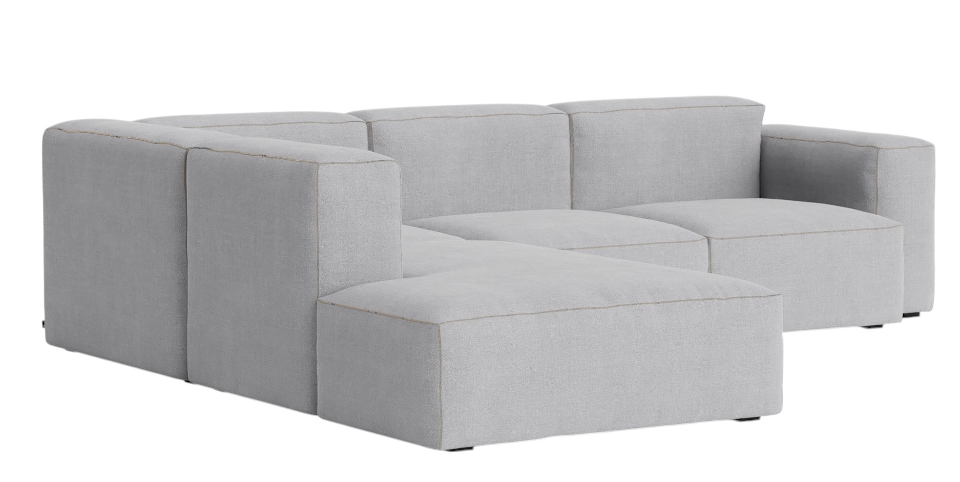 Mags Soft Sofa Corner Combination 2 low Armrest left Hay