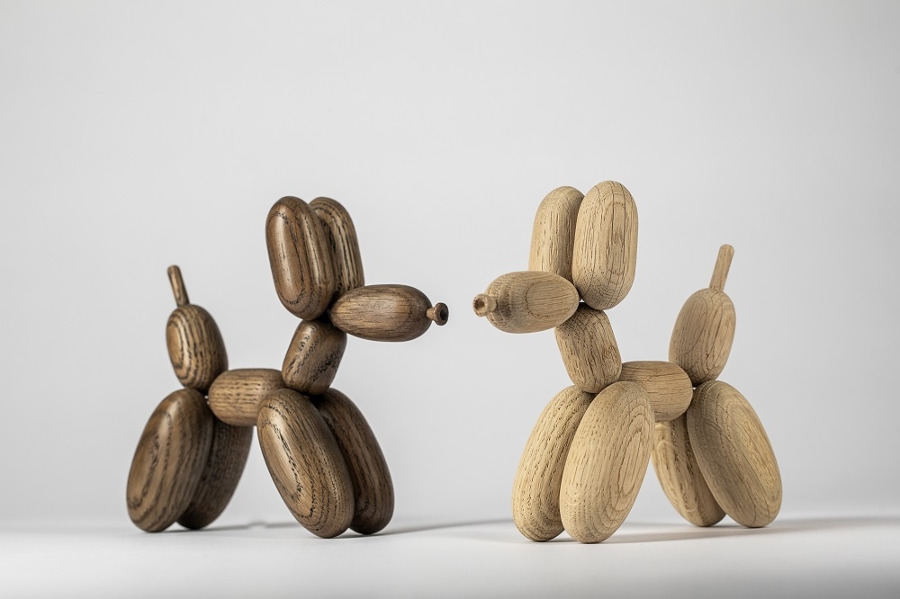 Ballon d'Og wooden figure dog Boyhood SINGLE PIECES