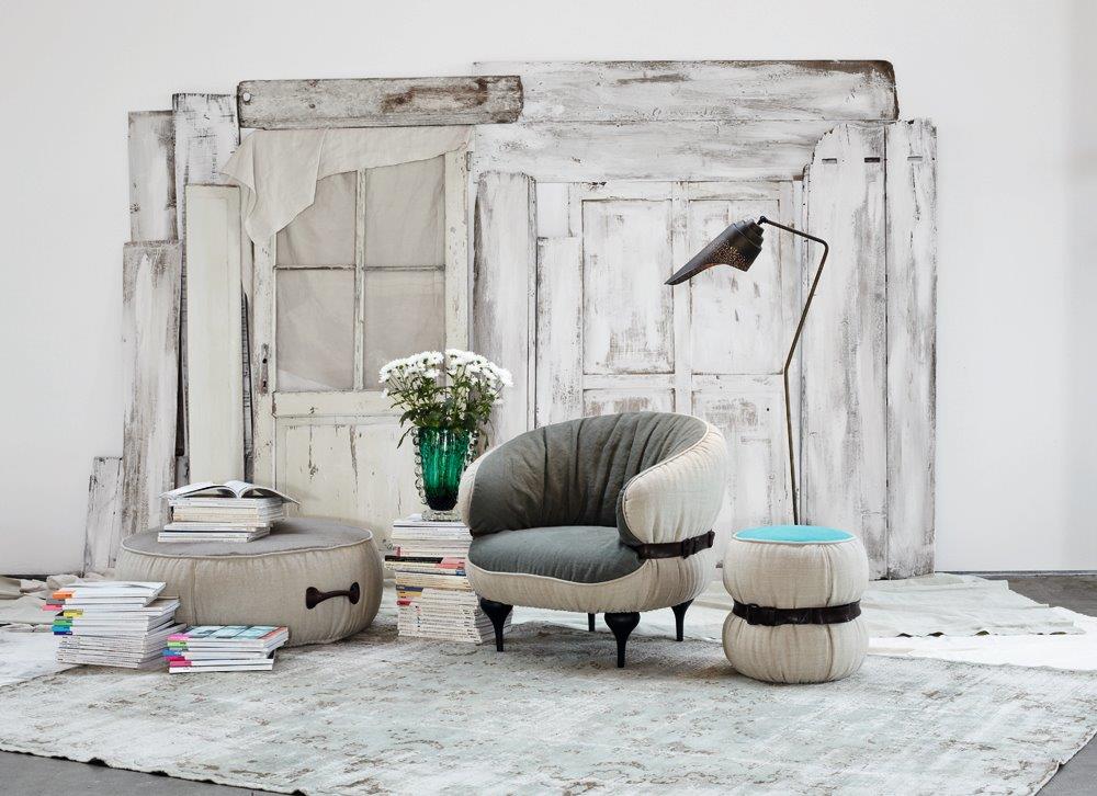 Chubby Chic Pouf Ø 45 cm Moroso Diesel