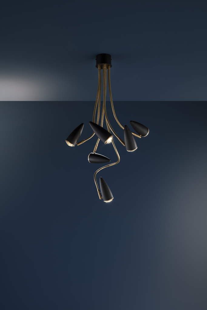 CicloItalia Flex C6 Ceiling Lamp White Catellani & Smith