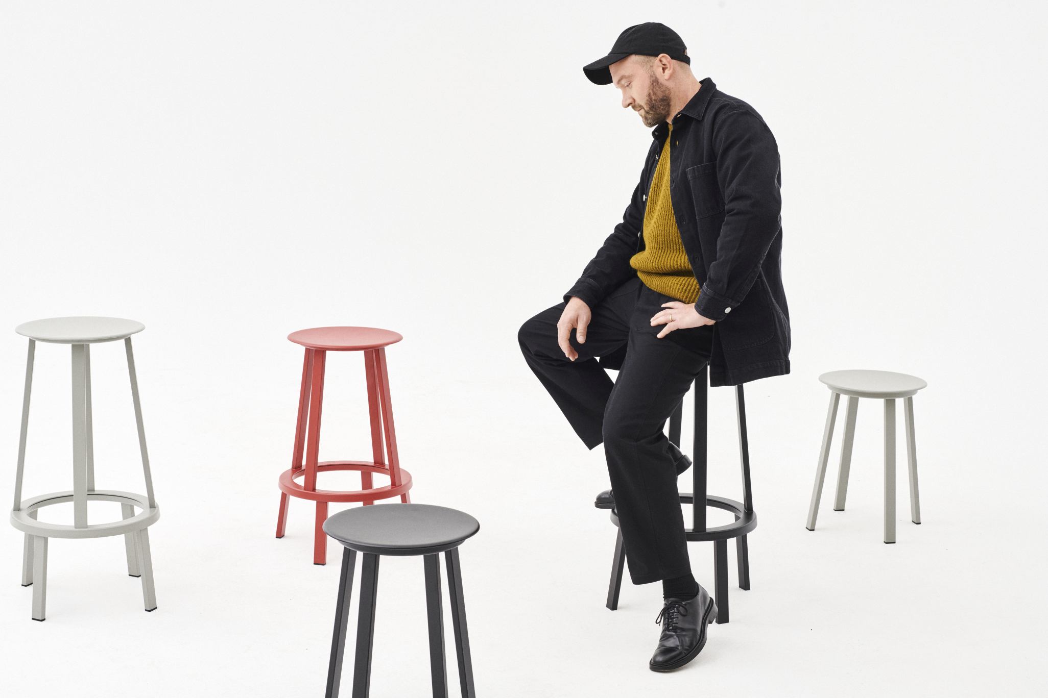 Revolver Bar Stool Bar Stool High Hay 