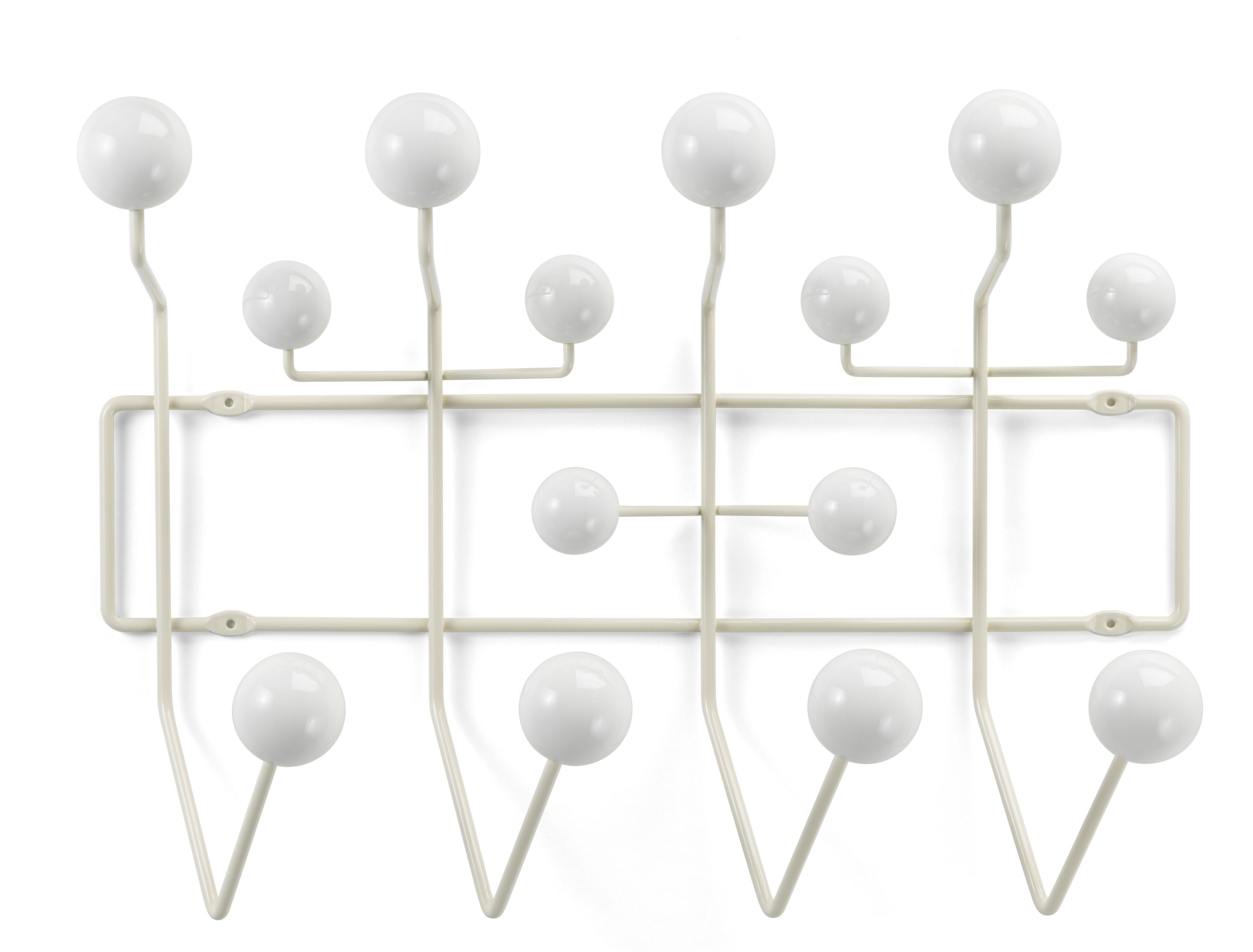 Eames Hang it all coat rack warm white Vitra NEW VERSION 
