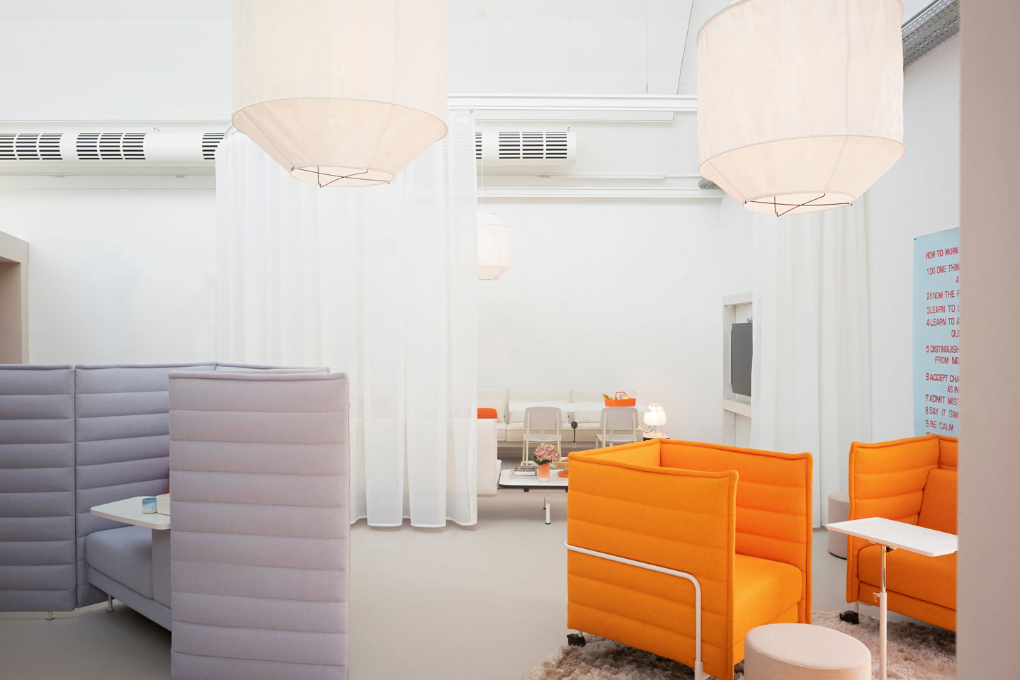 Alcove Plus screen 1-piece screen Vitra