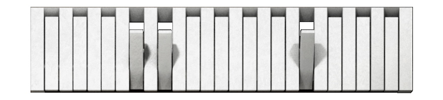 XYLO Wall coat rack Beech Lacquered White PER/USE