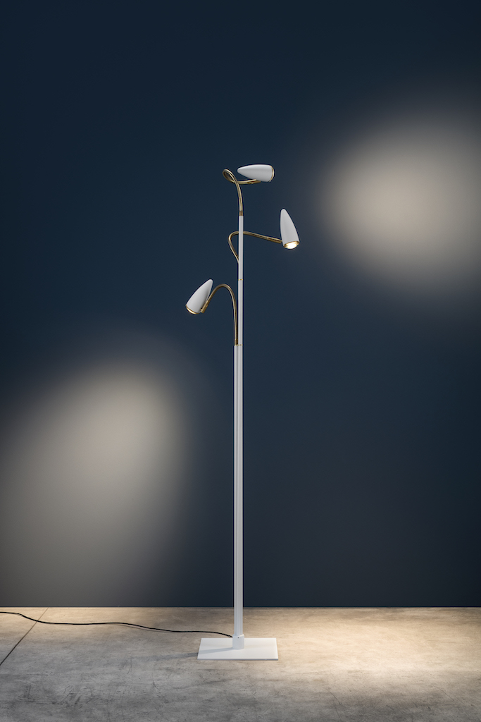 CicloItalia Flex F3 Floor Lamp White Catellani & Smith