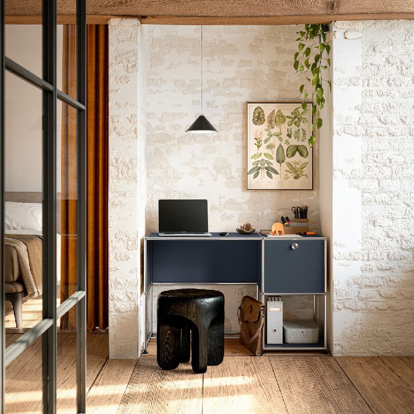 USM Haller desk B21 pure white
