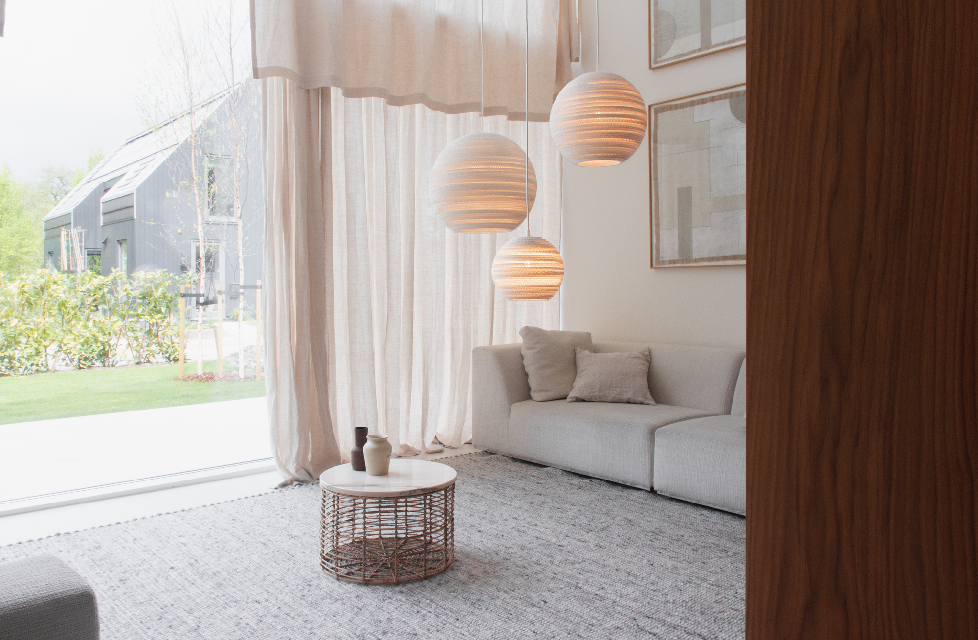 Scraplights Moon 18 Pendant lamp White Graypants