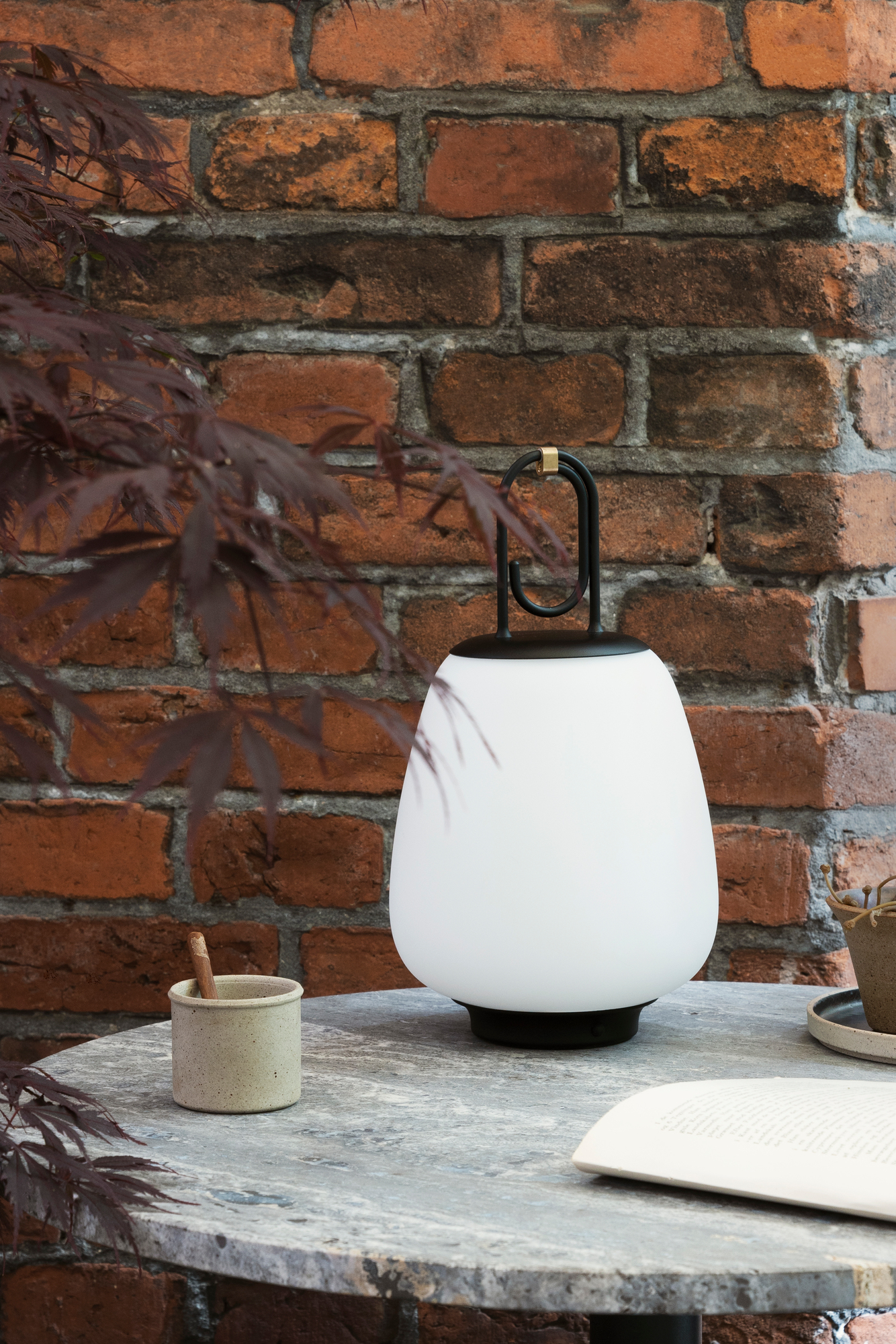 Lucca SC51 black rechargeable lamp / table lamp in-/outdoor AndTradition SINGLE PIECES