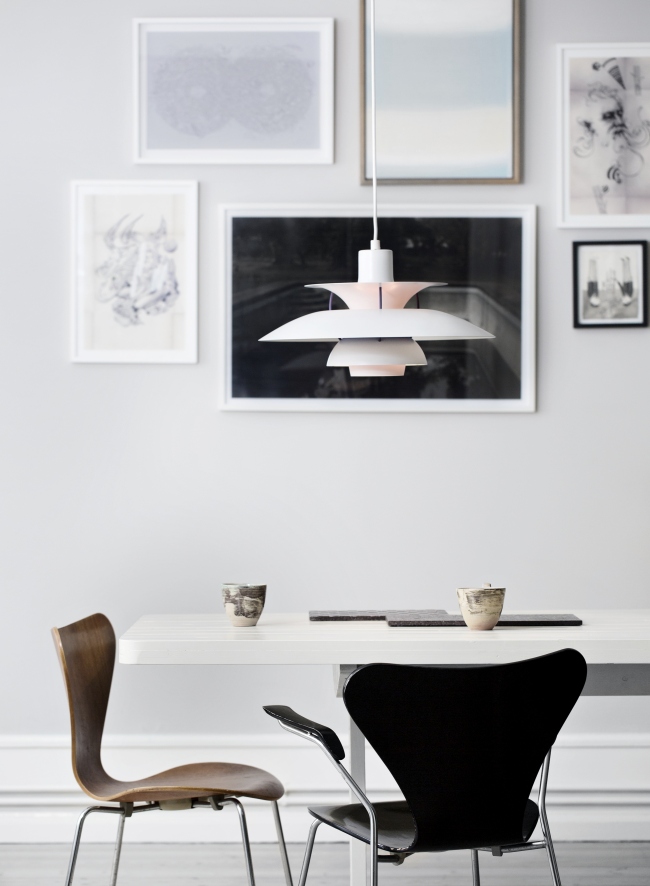 PH 5 Pendant light Modern white Louis Poulsen SINGLE PIECES