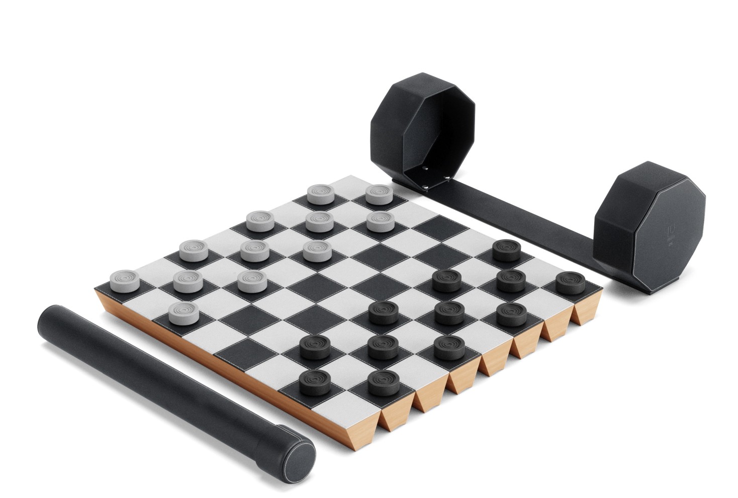Rolz Chess / Checkers Ser Mobile Chess and Checkers Set Umbra SINGLE PIECES