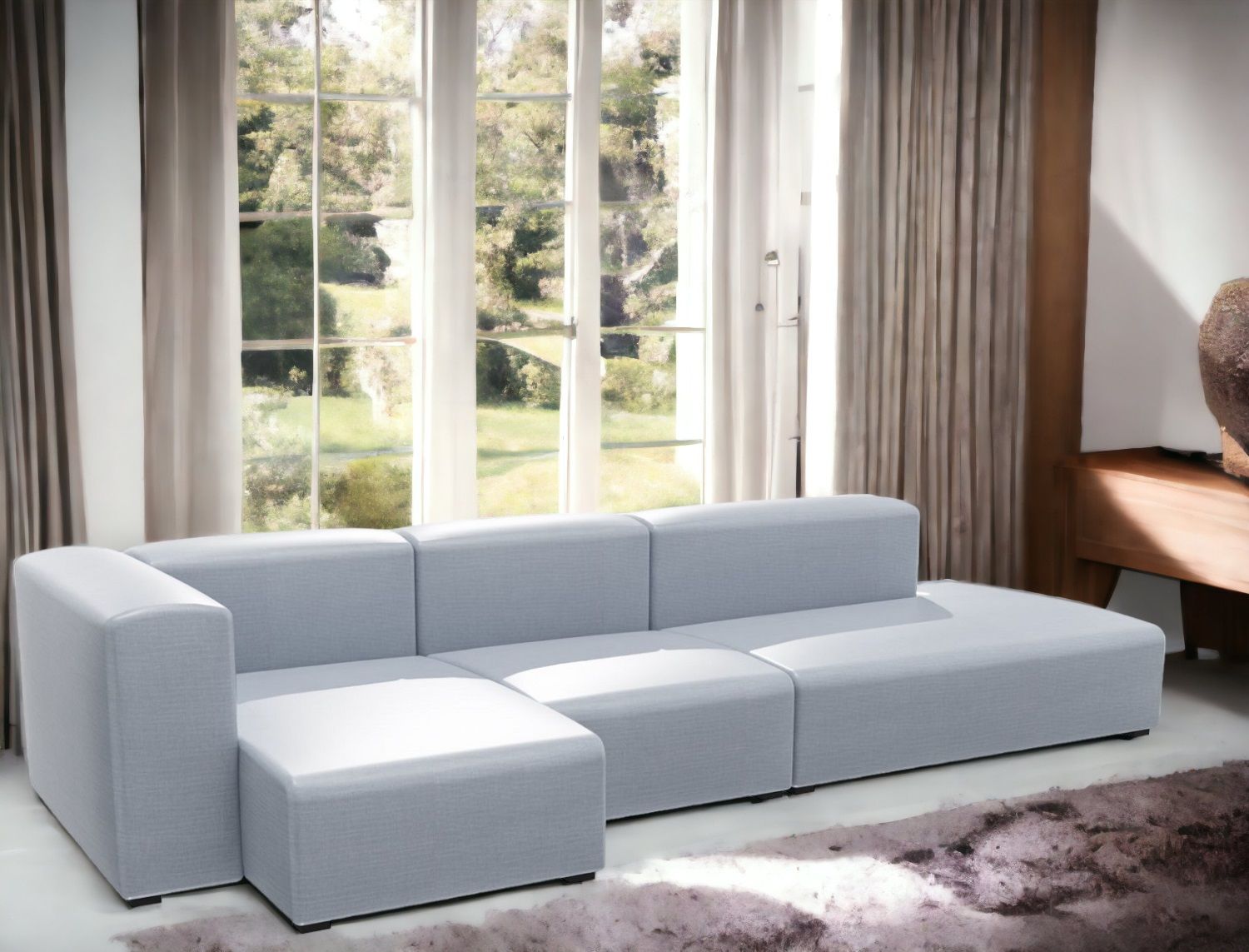 Mags Soft Sofa 3-seater Combination 3 Hay