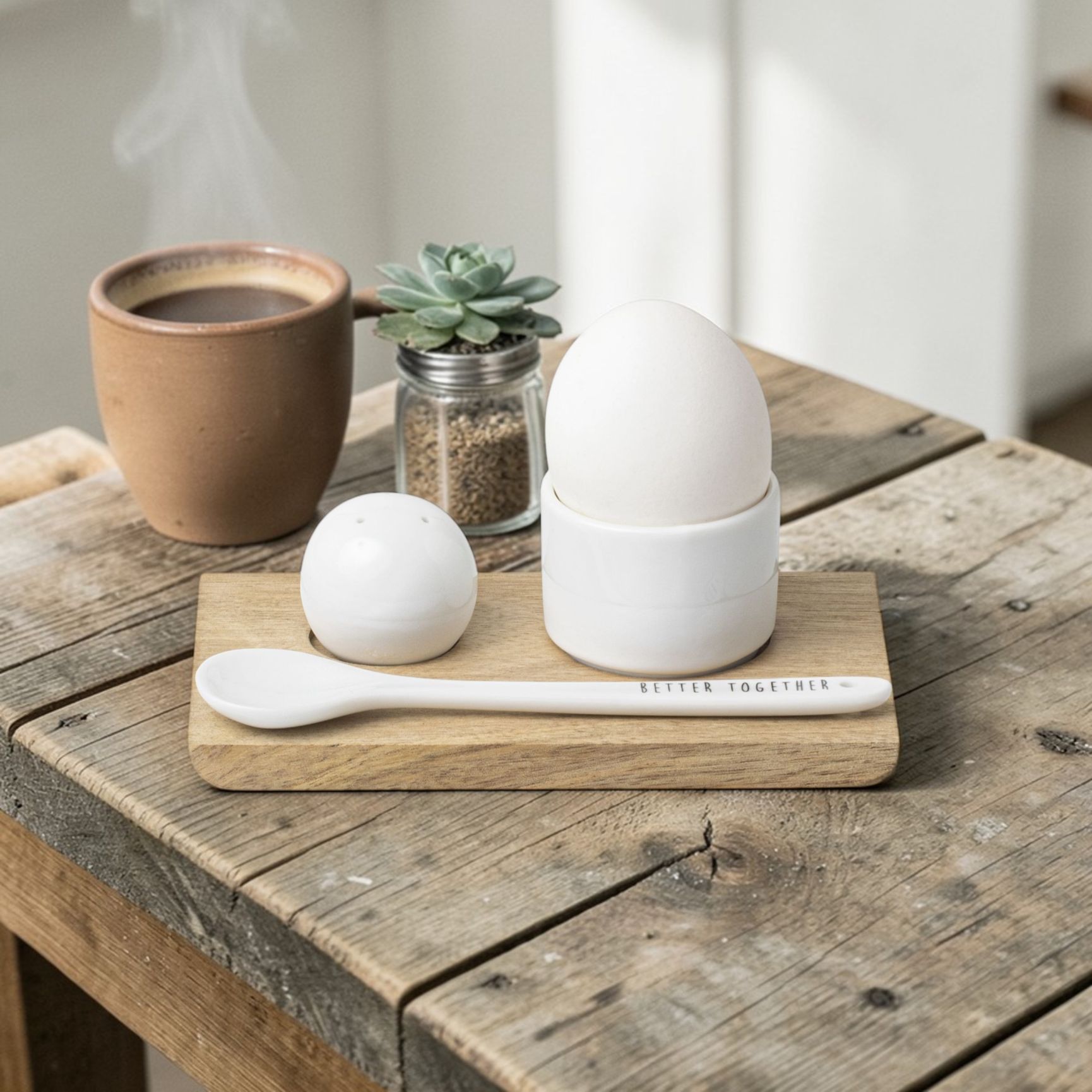 Egg cup set Better together Räder