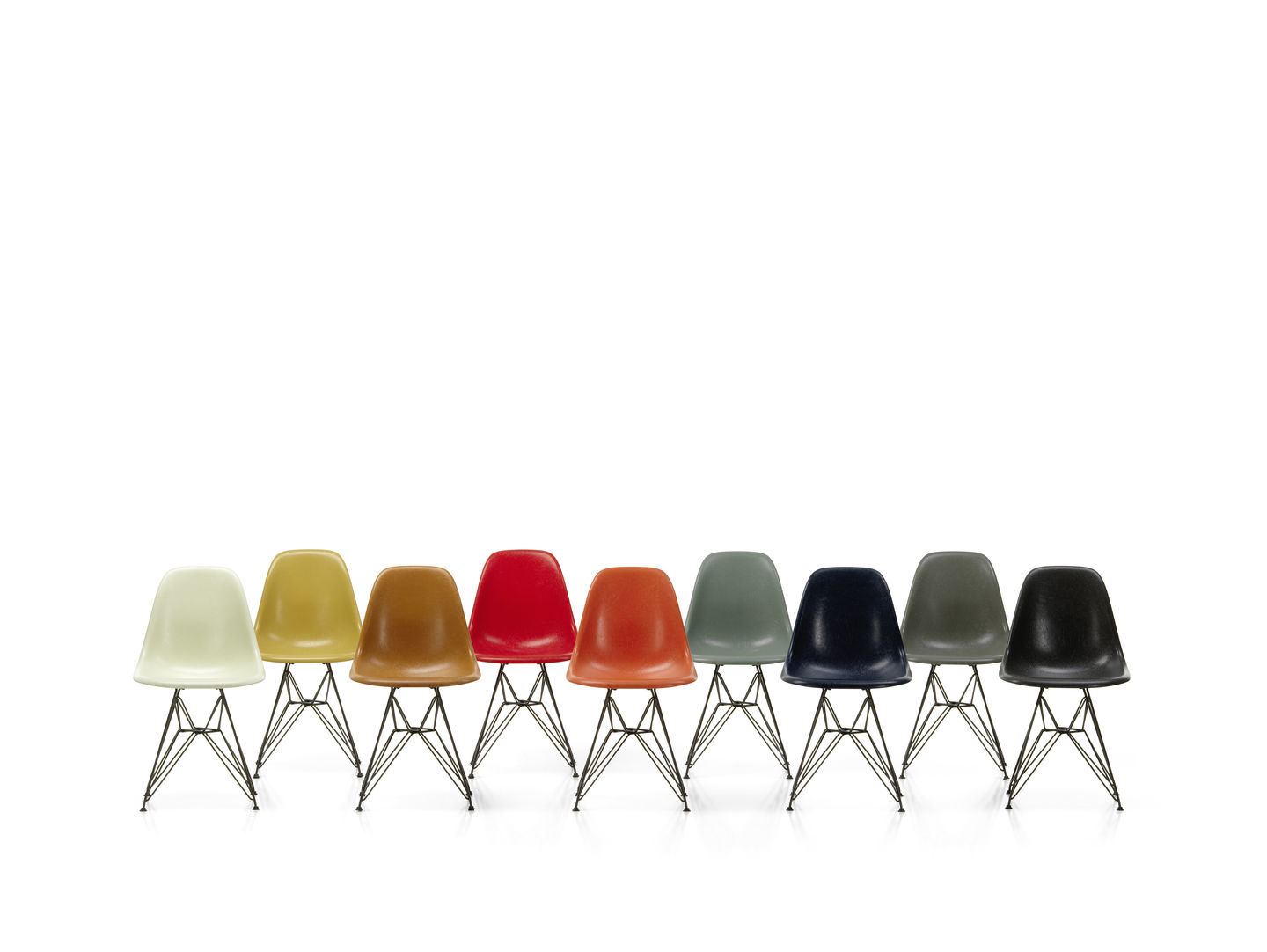 Eames Fibreglass Chair DSR Chair Vitra